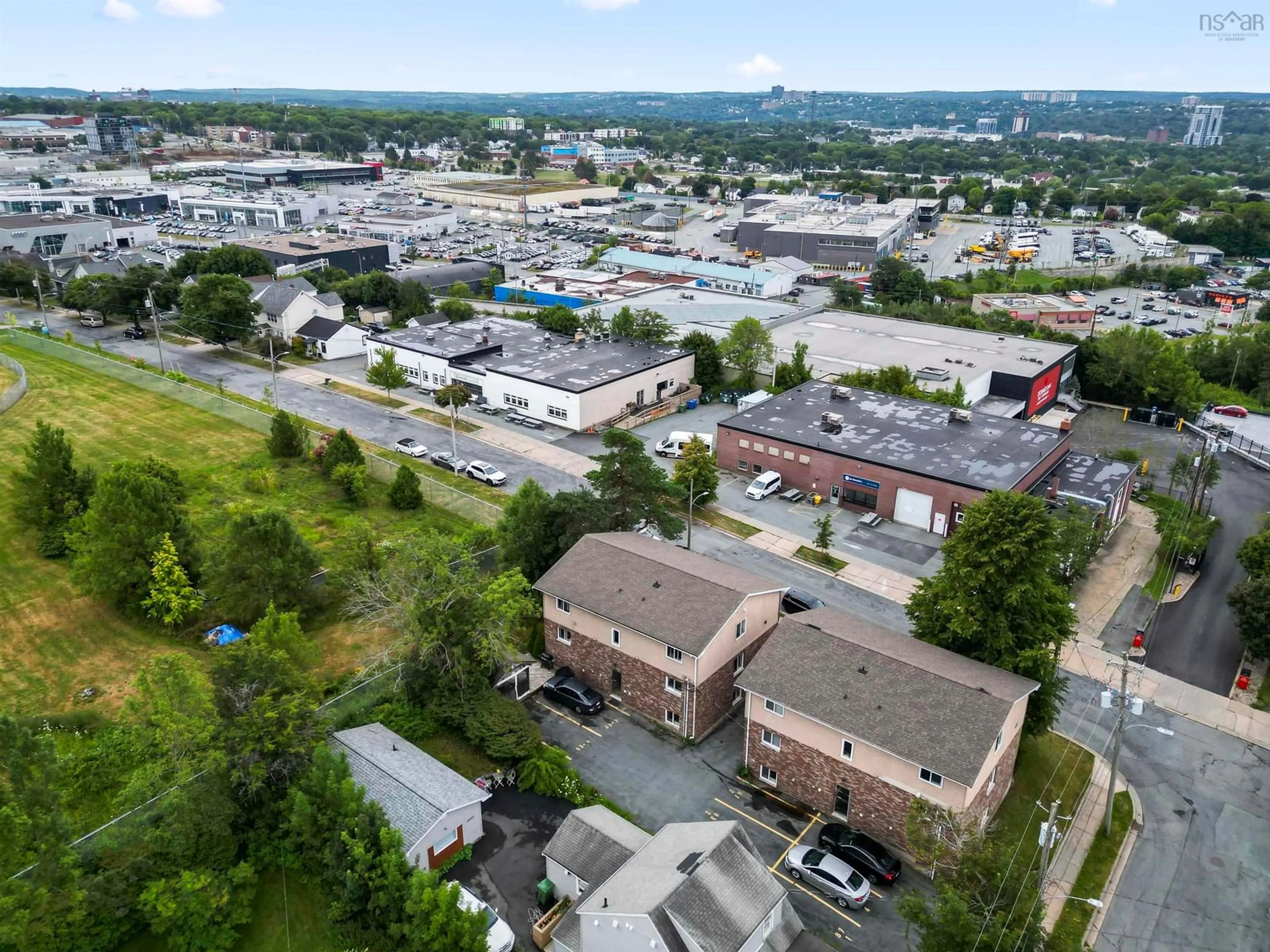 A pic from outside/outdoor area/front of a property/back of a property/a pic from drone, unknown for 3483 Prescott St #2, Halifax Peninsula Nova Scotia B3K 4Y4