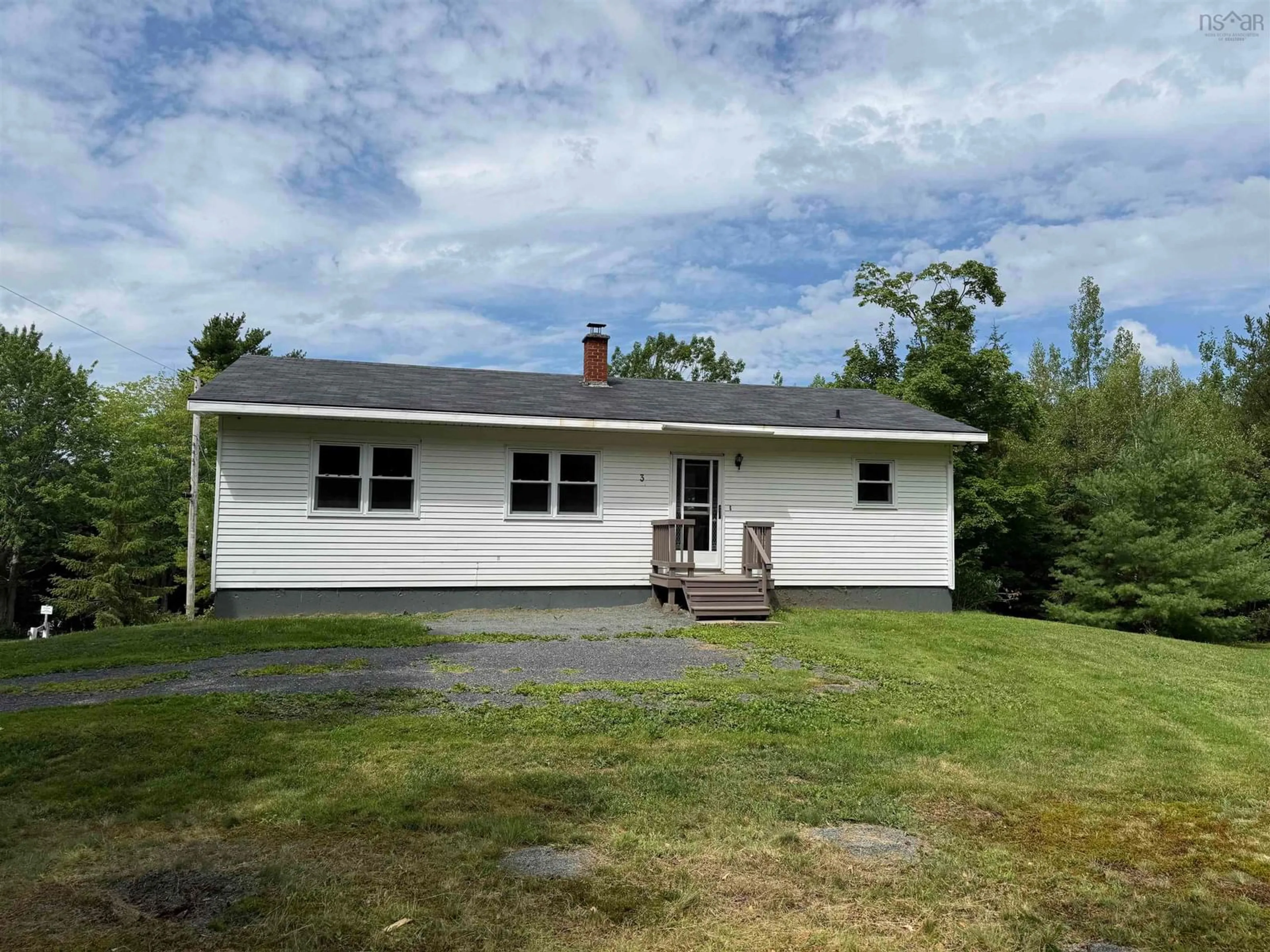 A pic from outside/outdoor area/front of a property/back of a property/a pic from drone, building for 1068 Waddens Crt, Westville Nova Scotia B0K 2A0