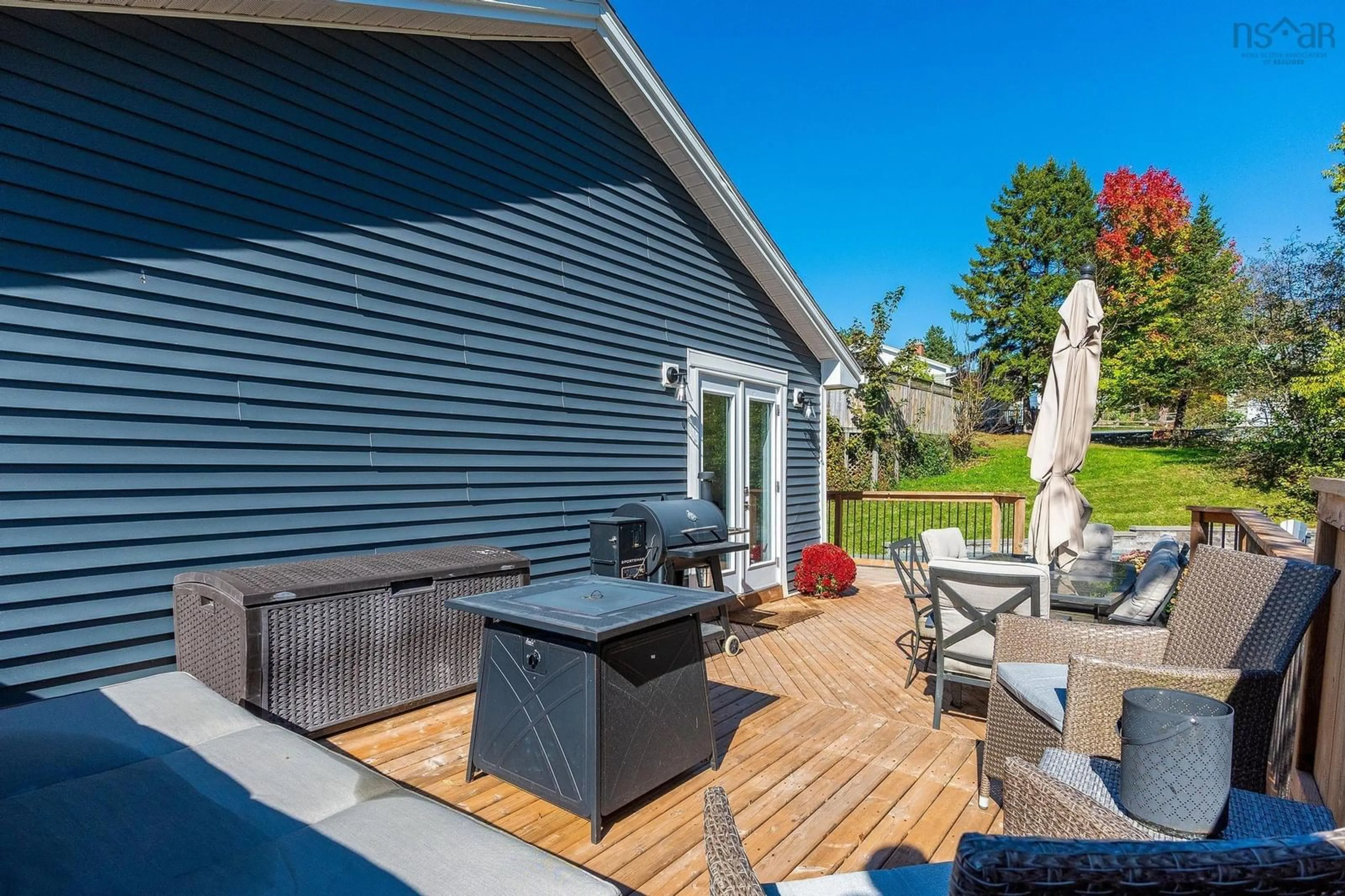 Patio, street for 5 Beaver Bank Rd, Lower Sackville Nova Scotia B4E 1A9