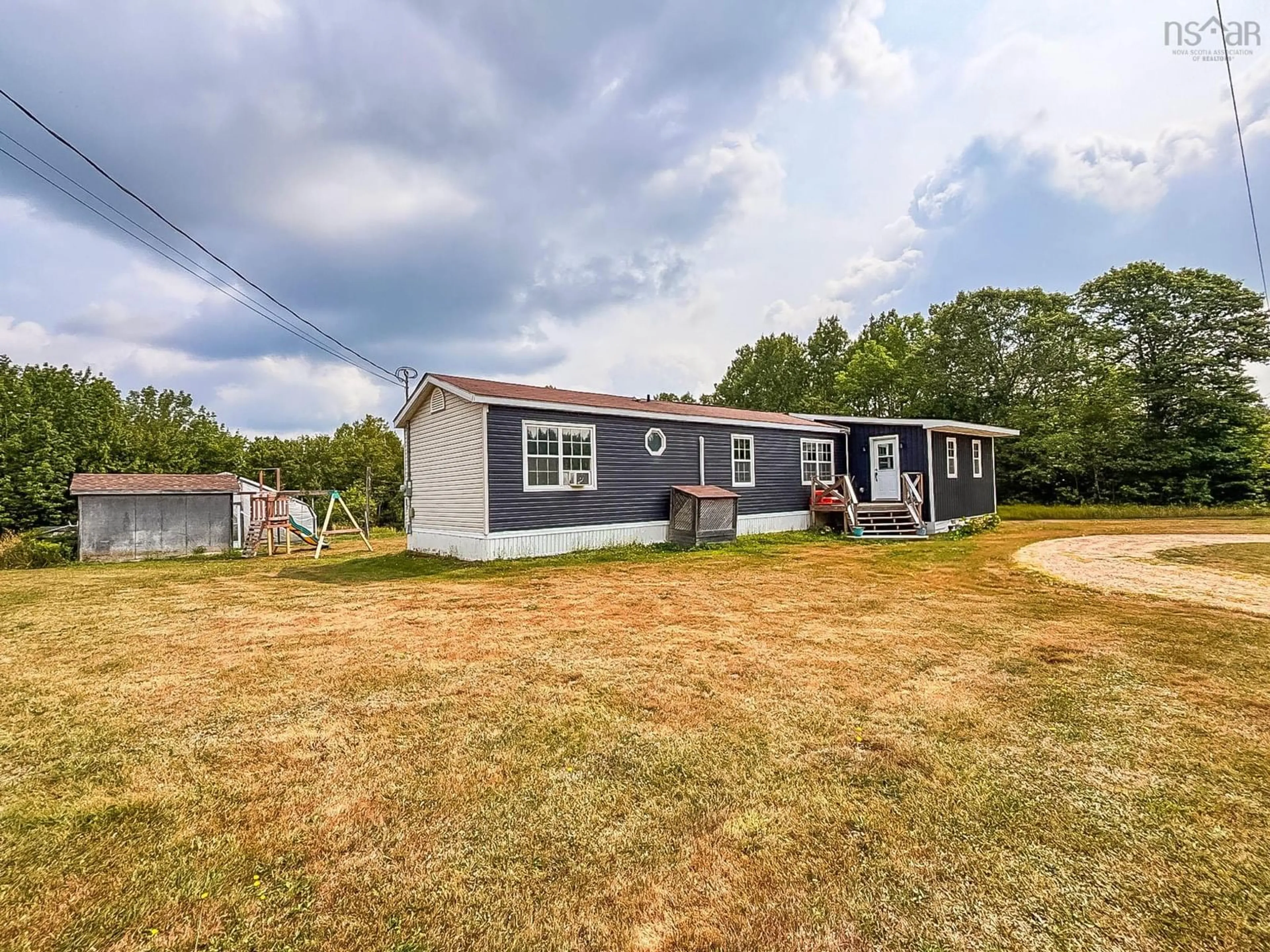 A pic from outside/outdoor area/front of a property/back of a property/a pic from drone, street for 4312 Northfield Rd, Watford Nova Scotia B0R 1E0