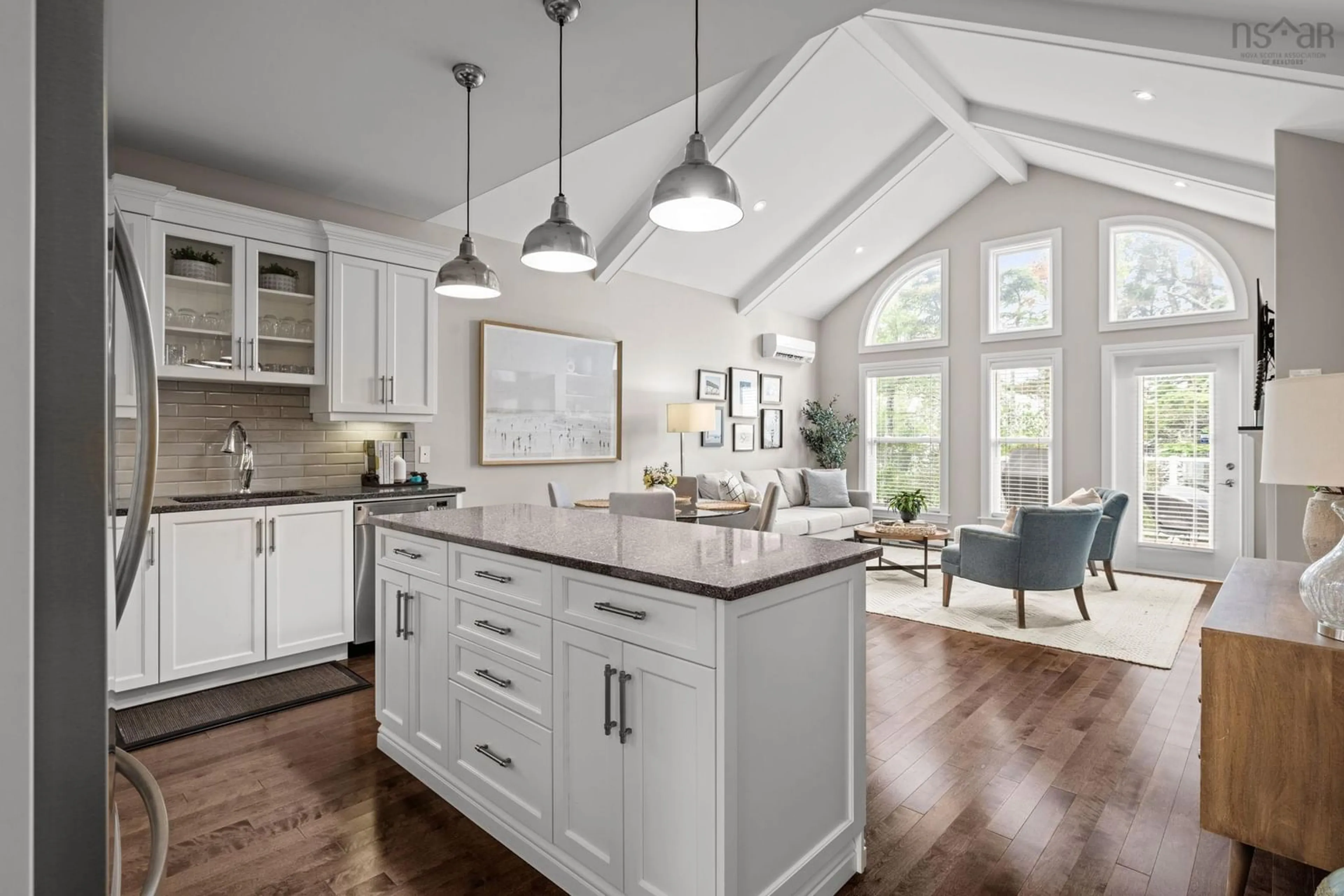 Open concept kitchen, unknown for 20 Chaucer Lane, Timberlea Nova Scotia B3T 0H3