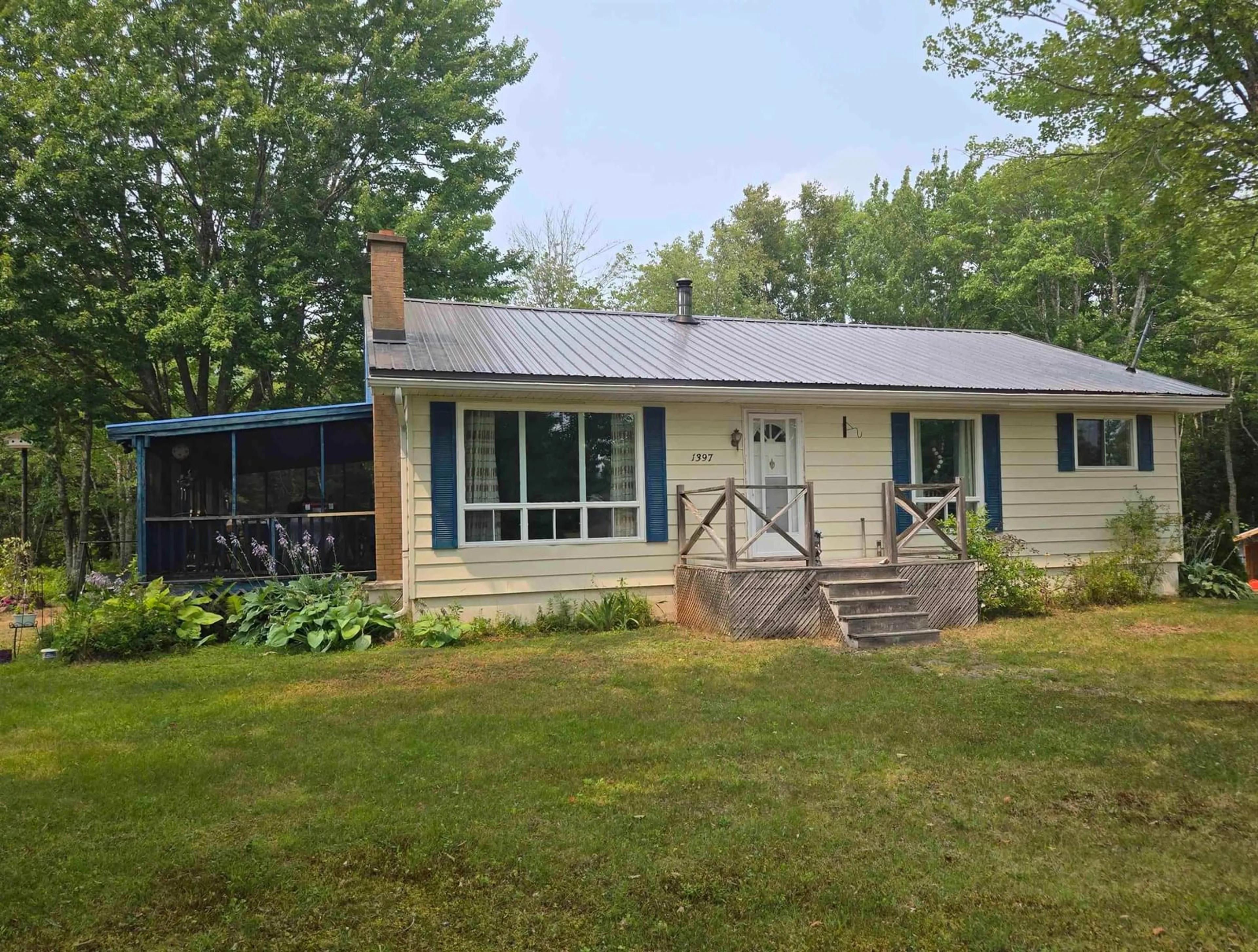 Home with vinyl exterior material, unknown for 1397 Kolbec Rd, Kolbec Nova Scotia B0M 1P0