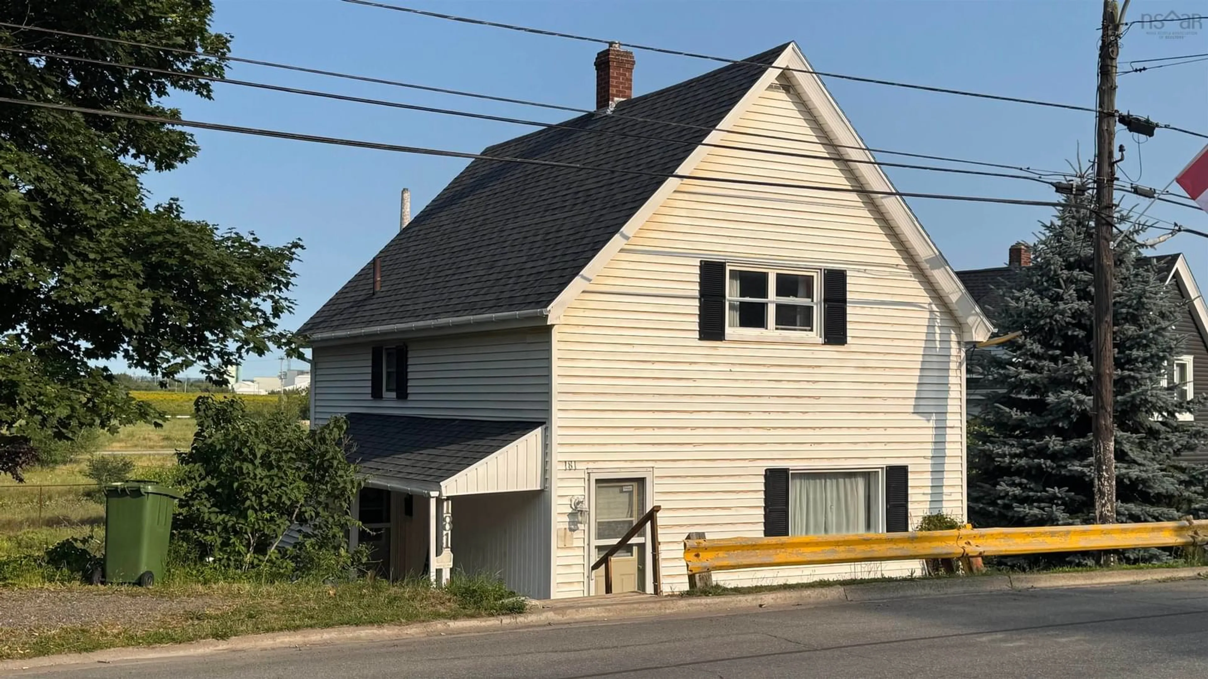 Home with vinyl exterior material, street for 181 Main St, Trenton Nova Scotia B0K 1X0