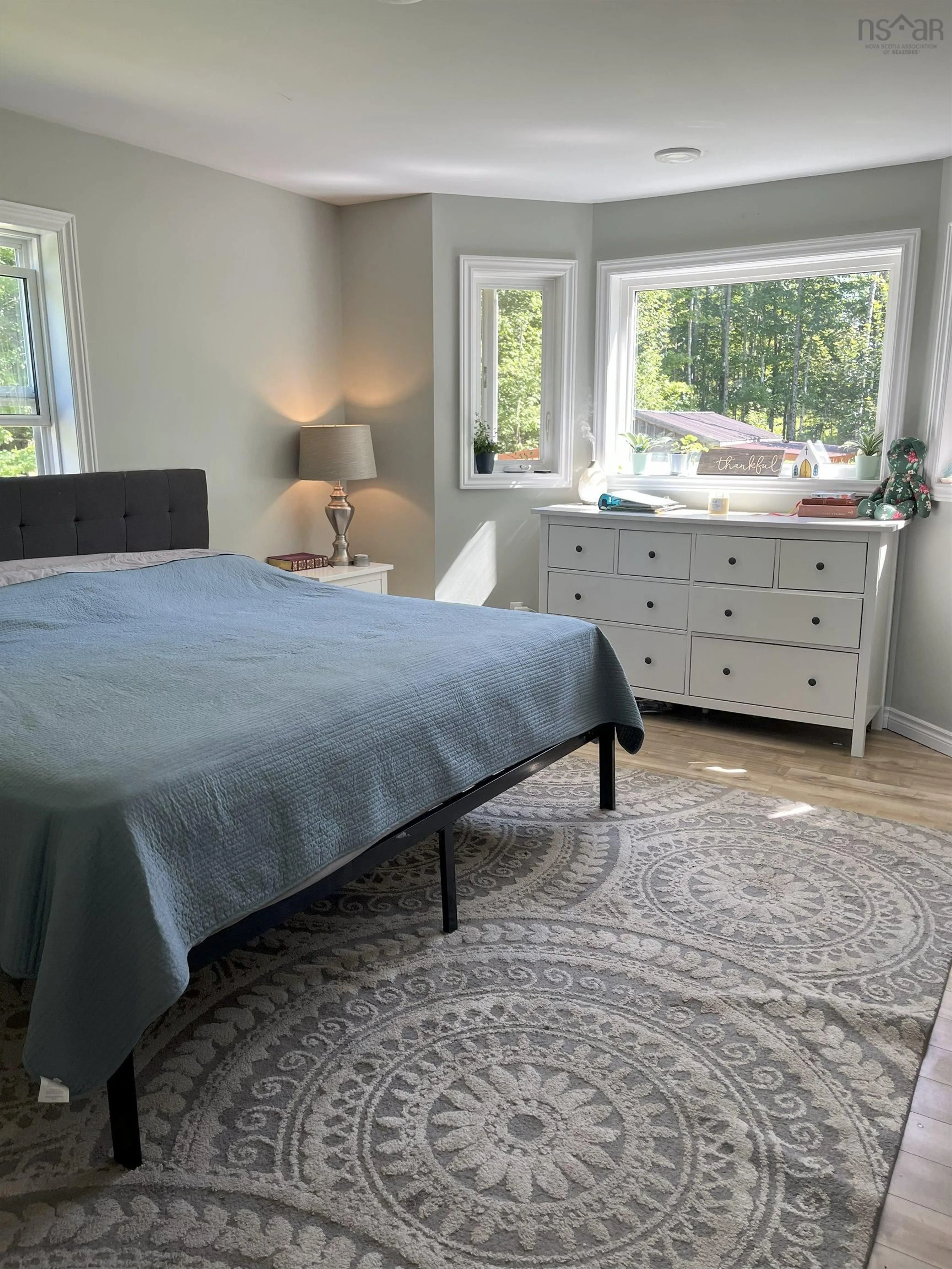 Bedroom with bed, unknown for 120 Base Line East Rd, Harbourville Nova Scotia B0P 1M0