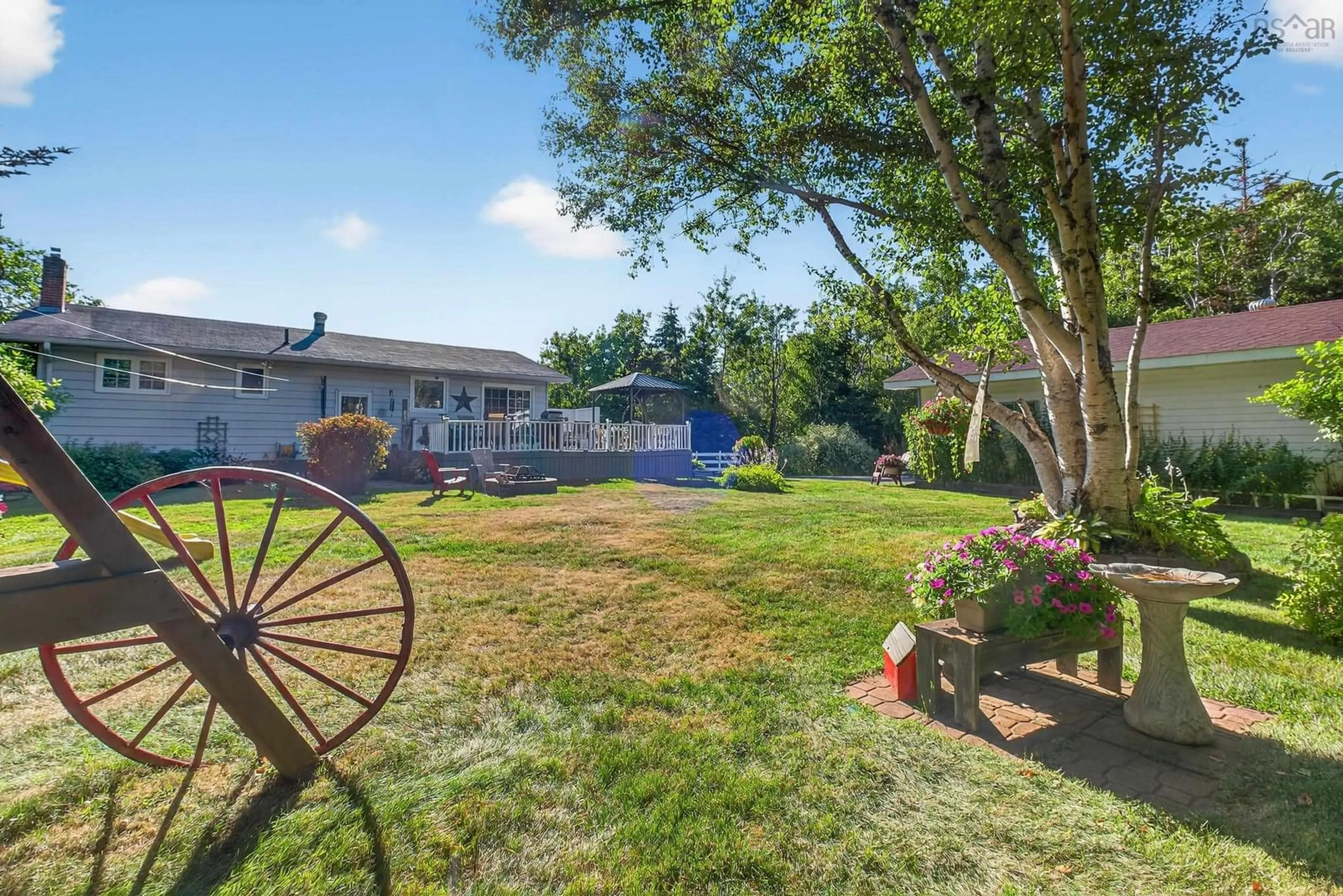 Patio, mountain view for 970 Alder Point Road, Alder Point Nova Scotia B1Y 1B2