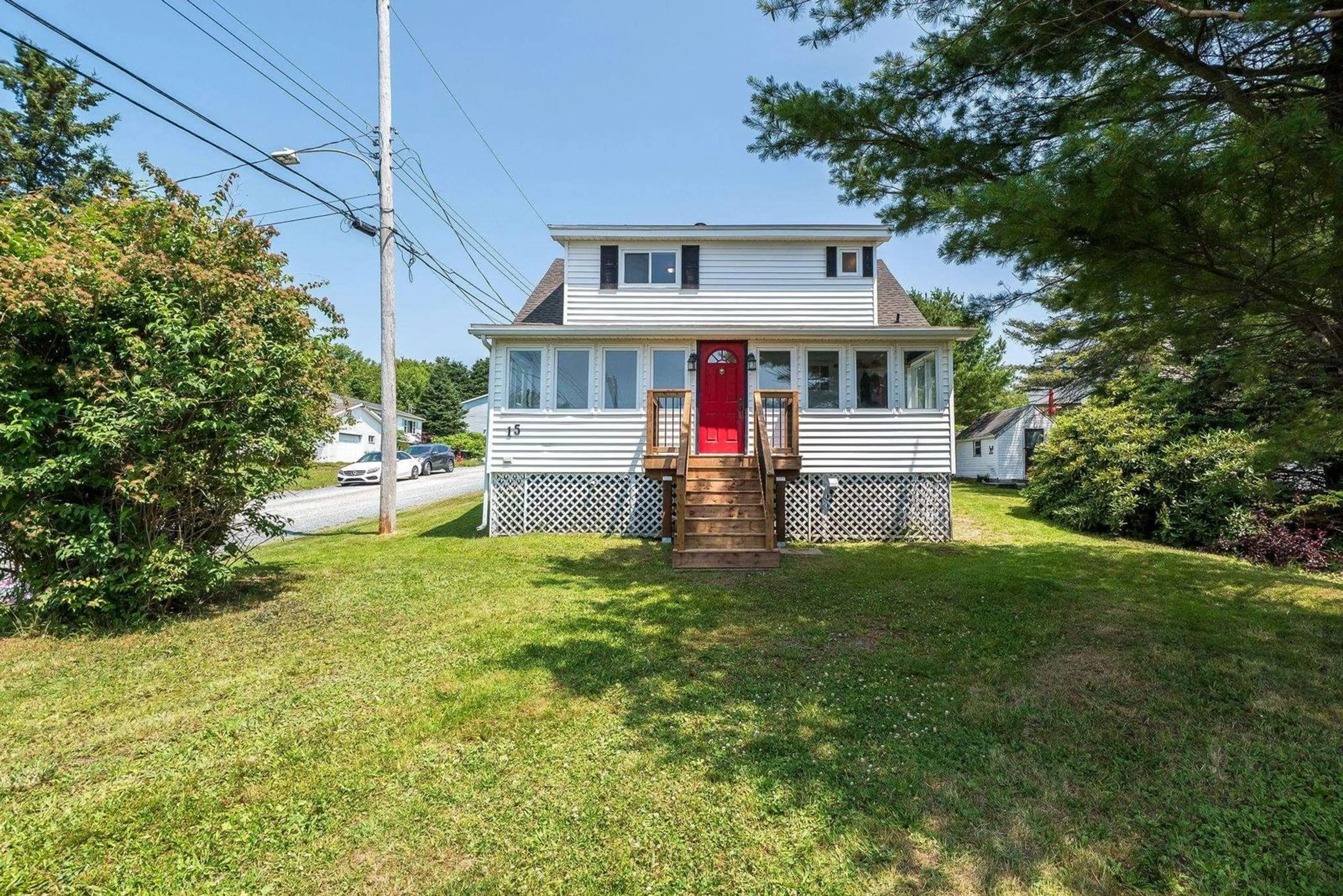 A pic from outside/outdoor area/front of a property/back of a property/a pic from drone, street for 15 Kilgar Rd, Eastern Passage Nova Scotia B0J 3A0