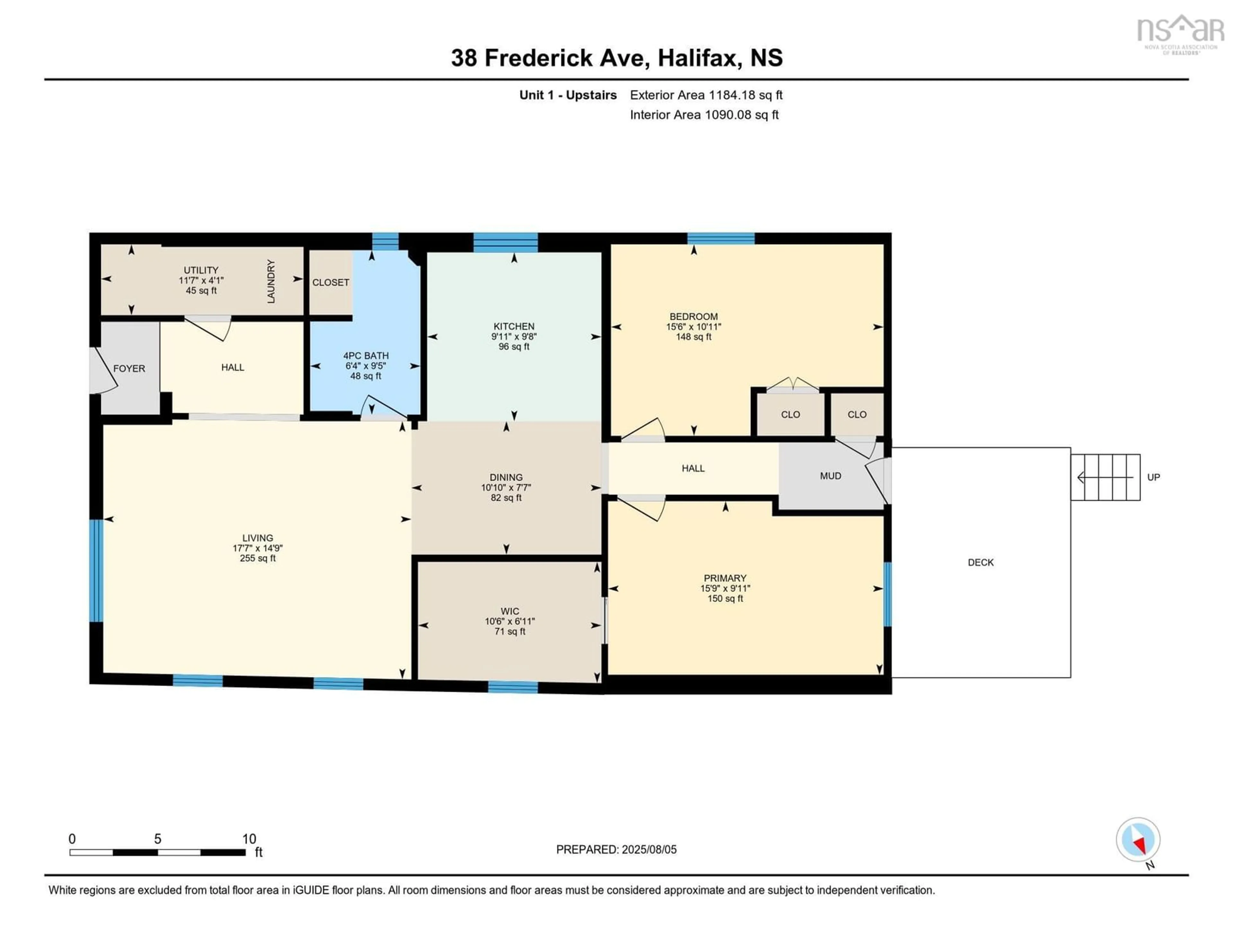 Floor plan for 38 Frederick Ave, Halifax Nova Scotia B3N 2K6