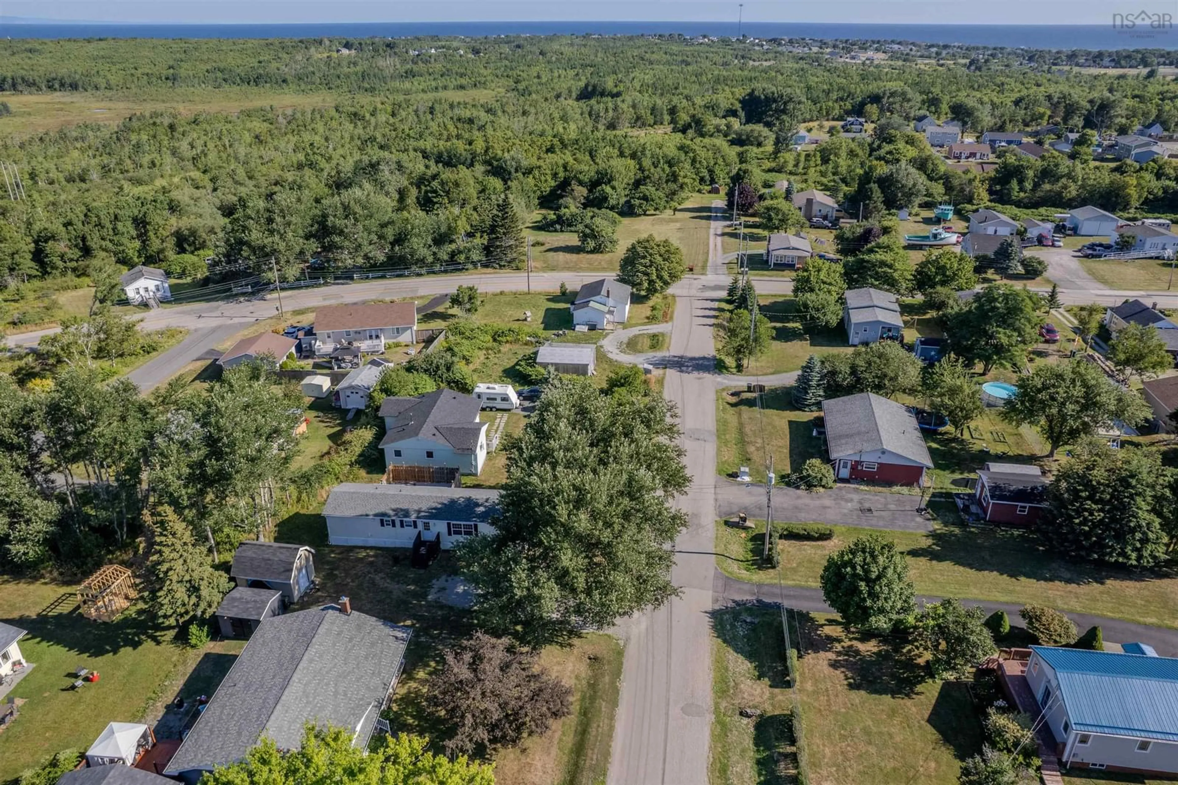 A pic from outside/outdoor area/front of a property/back of a property/a pic from drone, street for 7 Fortune St, Scotchtown Nova Scotia B1H 4M1