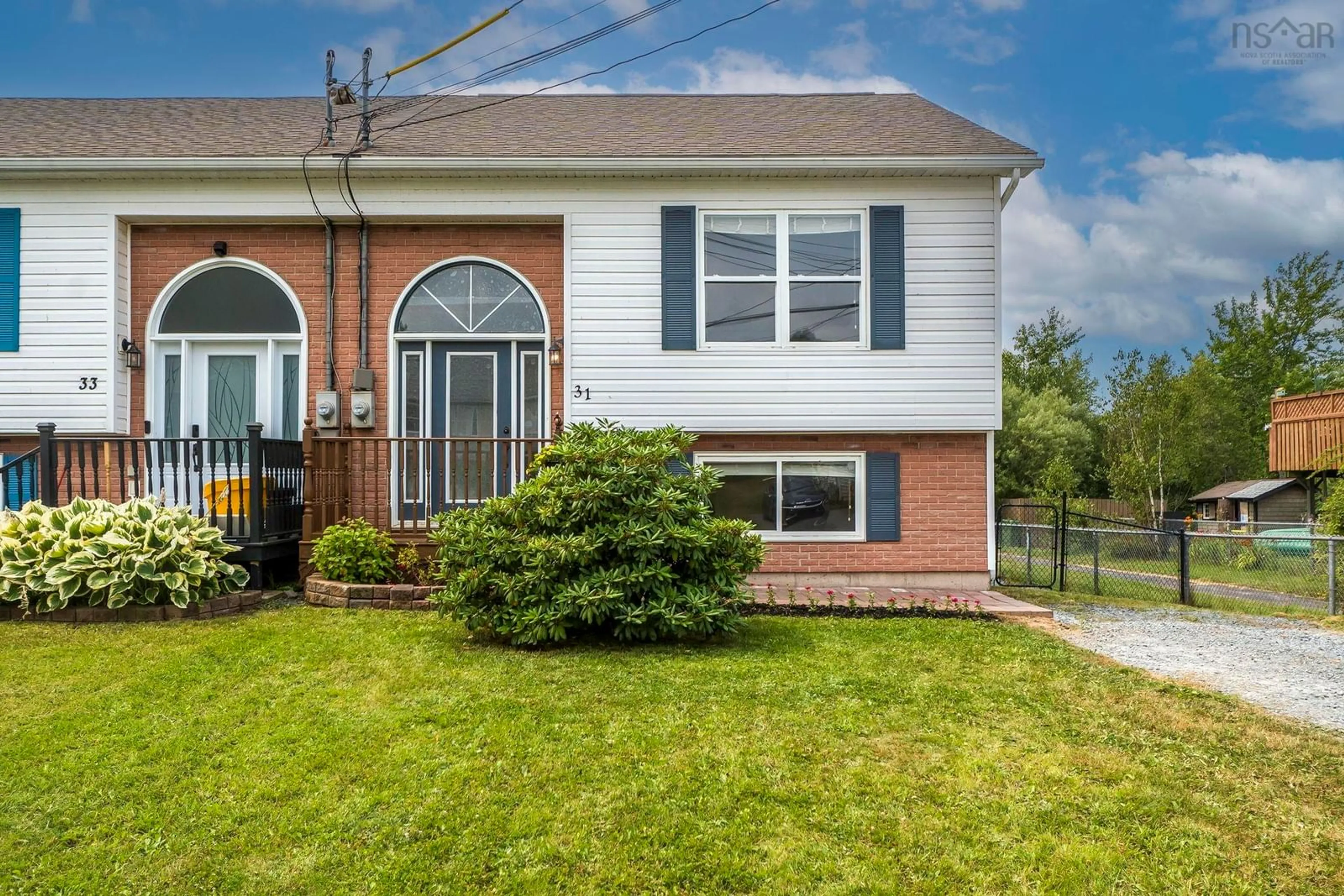 Home with vinyl exterior material, street for 31 Brookview Dr, Cole Harbour Nova Scotia B2V 2V5