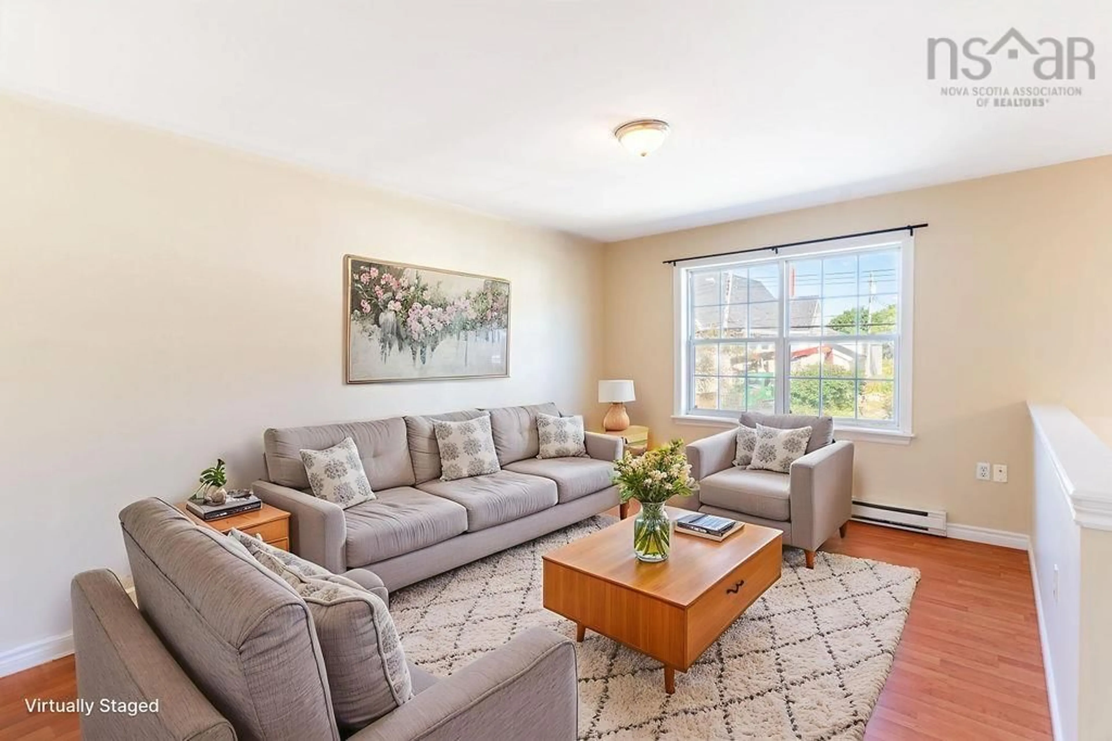 Living room with furniture, unknown for 14 Everette St, Woodside Nova Scotia B2W 1G5