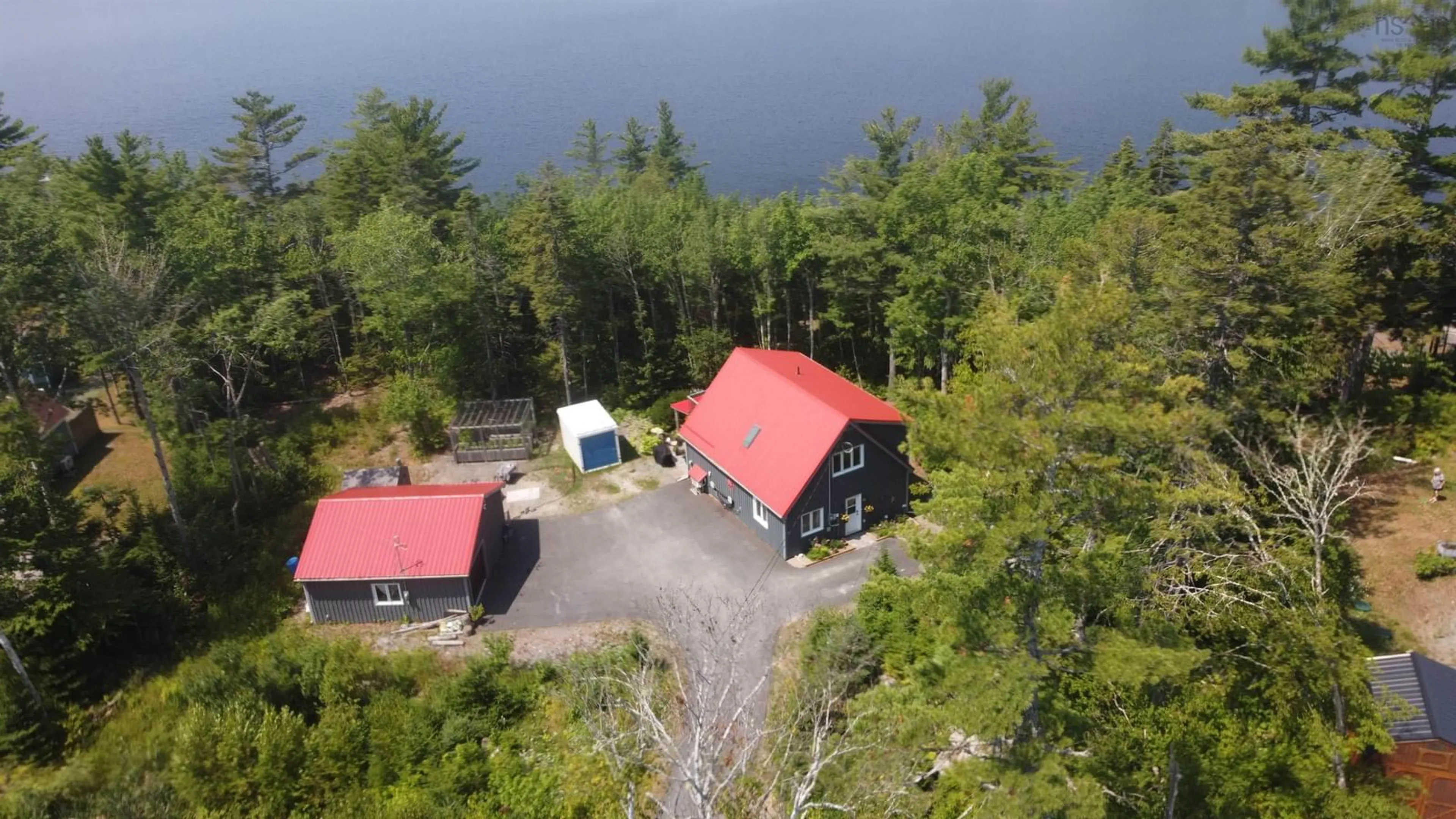 A pic from outside/outdoor area/front of a property/back of a property/a pic from drone, unknown for 62 Western Point Lane #4, East Uniacke Nova Scotia B0N 1Z0