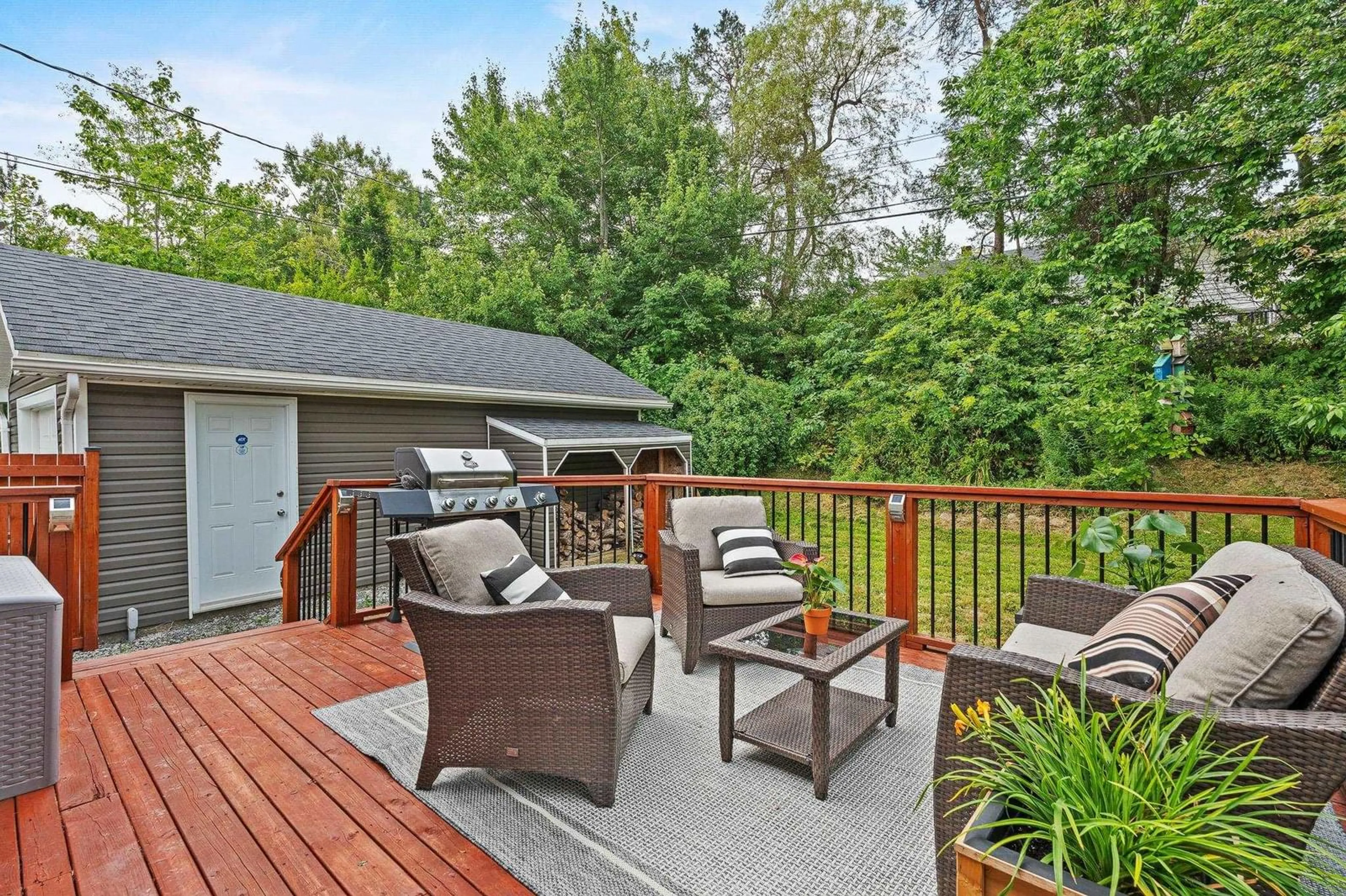 Patio, water/lake/river/ocean view for 2 Candlewood Lane, Lower Sackville Nova Scotia B4C 1A5