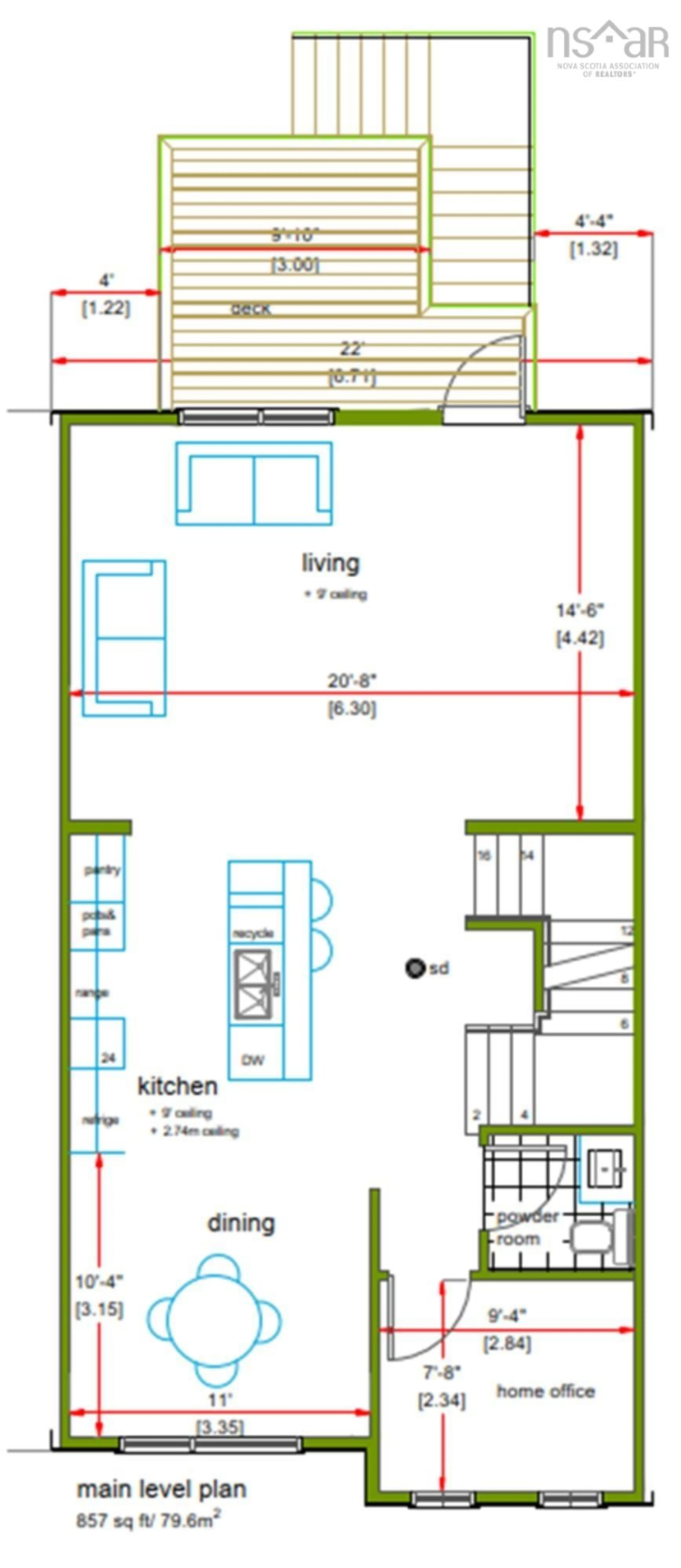 Floor plan for Stephs St #SP-03B, West Bedford Nova Scotia B4B 0L1