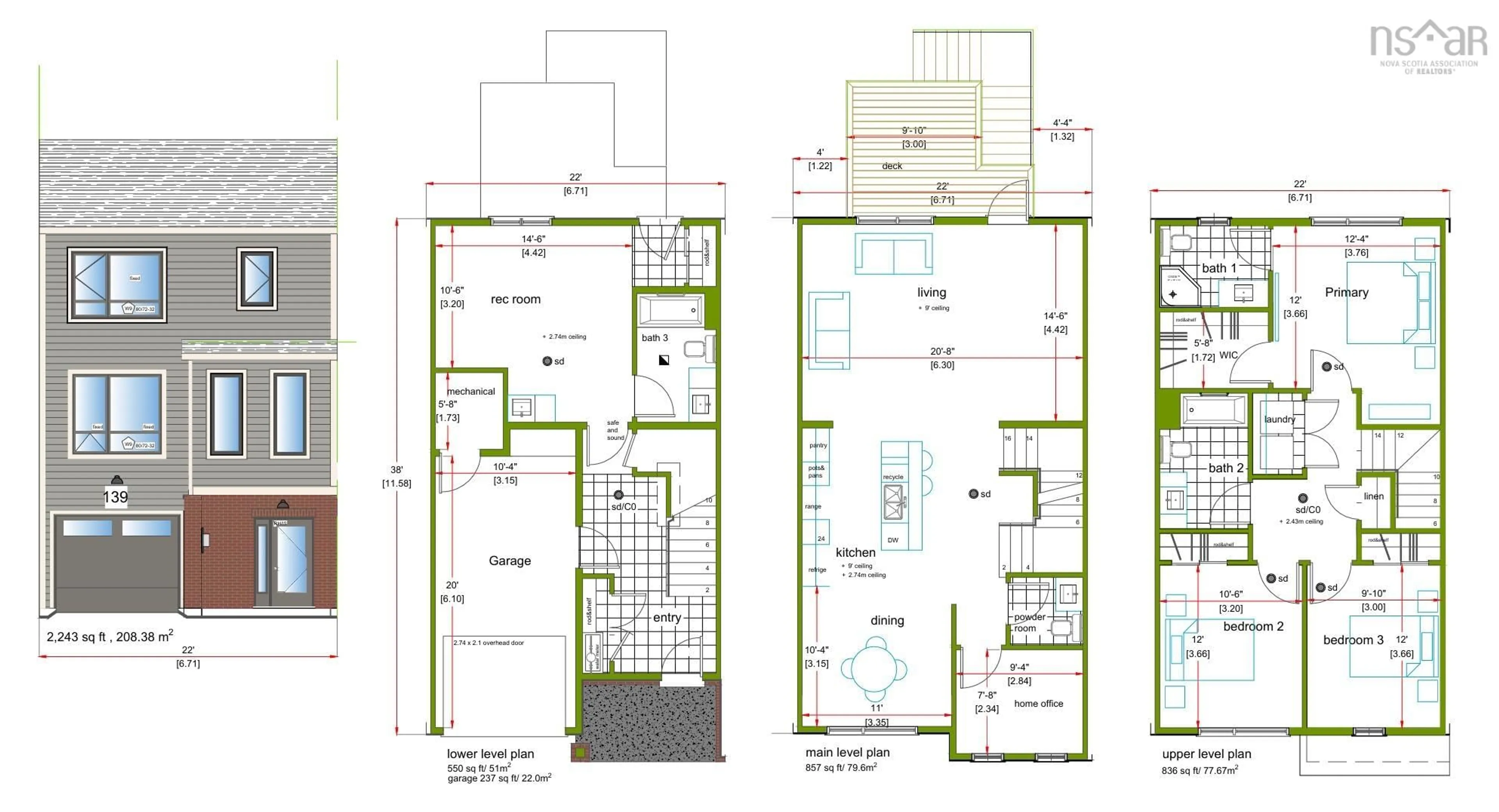 Floor plan for Stephs St #SP-03A, West Bedford Nova Scotia B4B 0L1