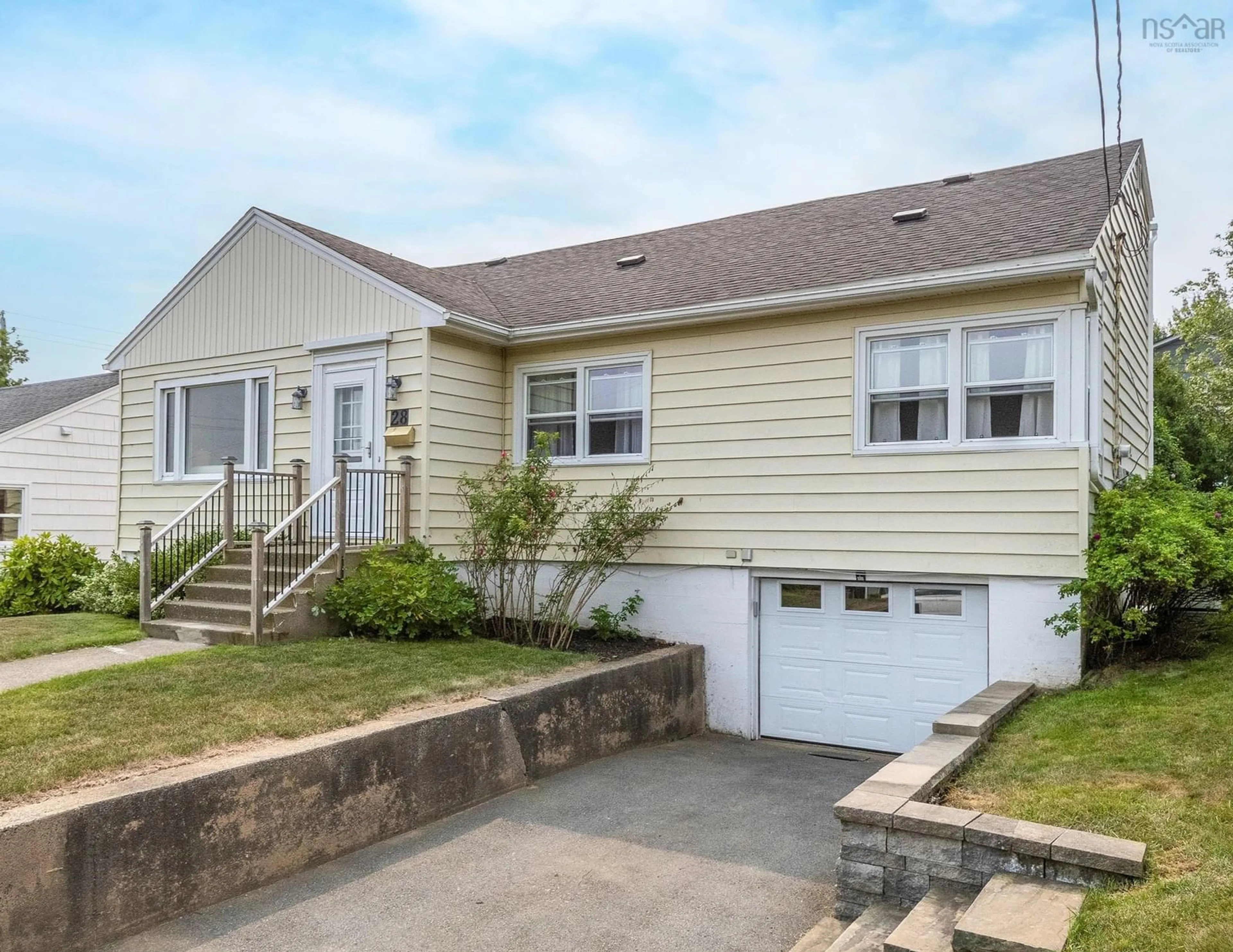 Home with vinyl exterior material, street for 28 Piers Ave, Halifax Nova Scotia B3N 1Z5