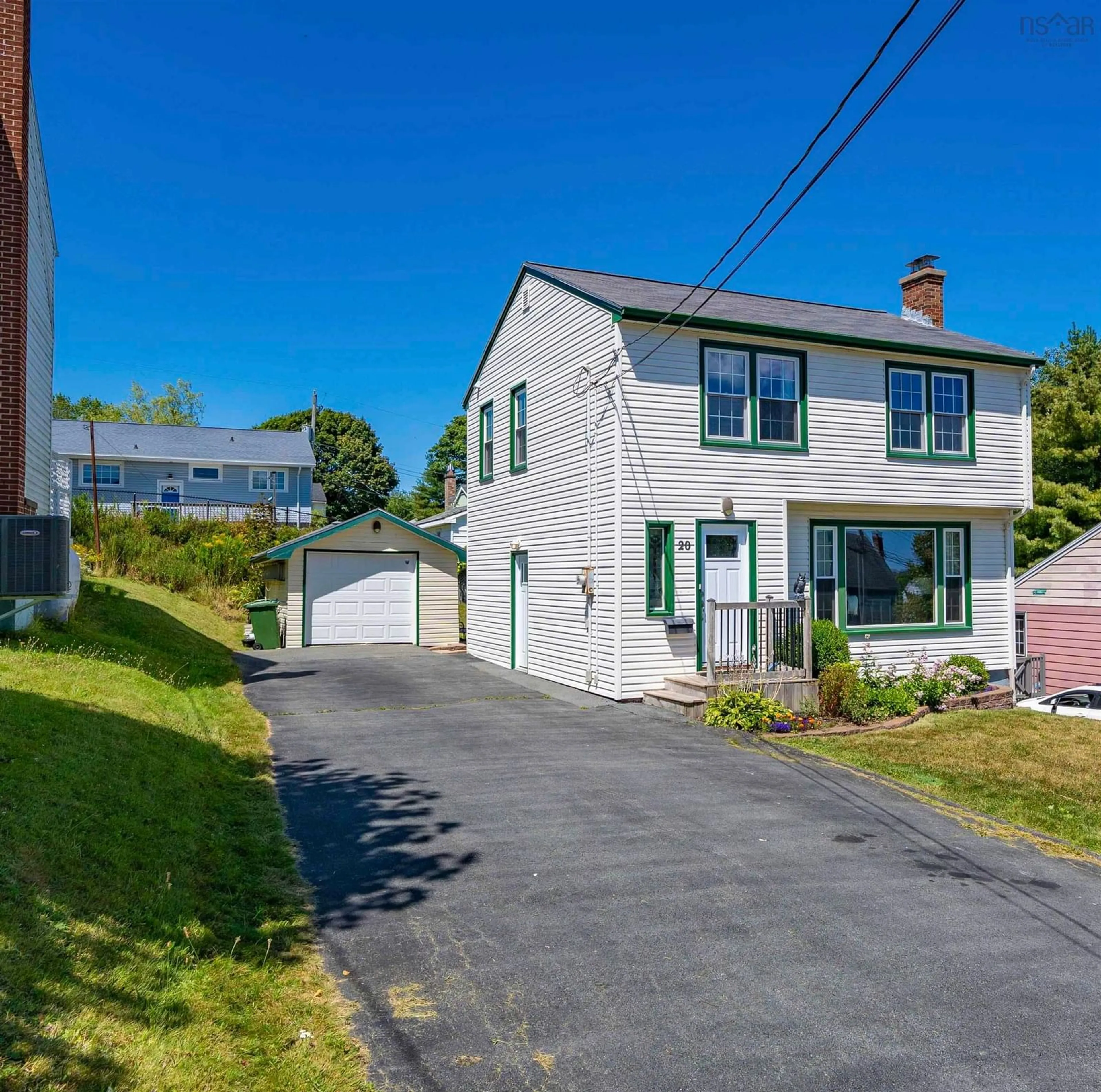 A pic from outside/outdoor area/front of a property/back of a property/a pic from drone, street for 20 Arvida Ave, Spryfield Nova Scotia B3R 1K6