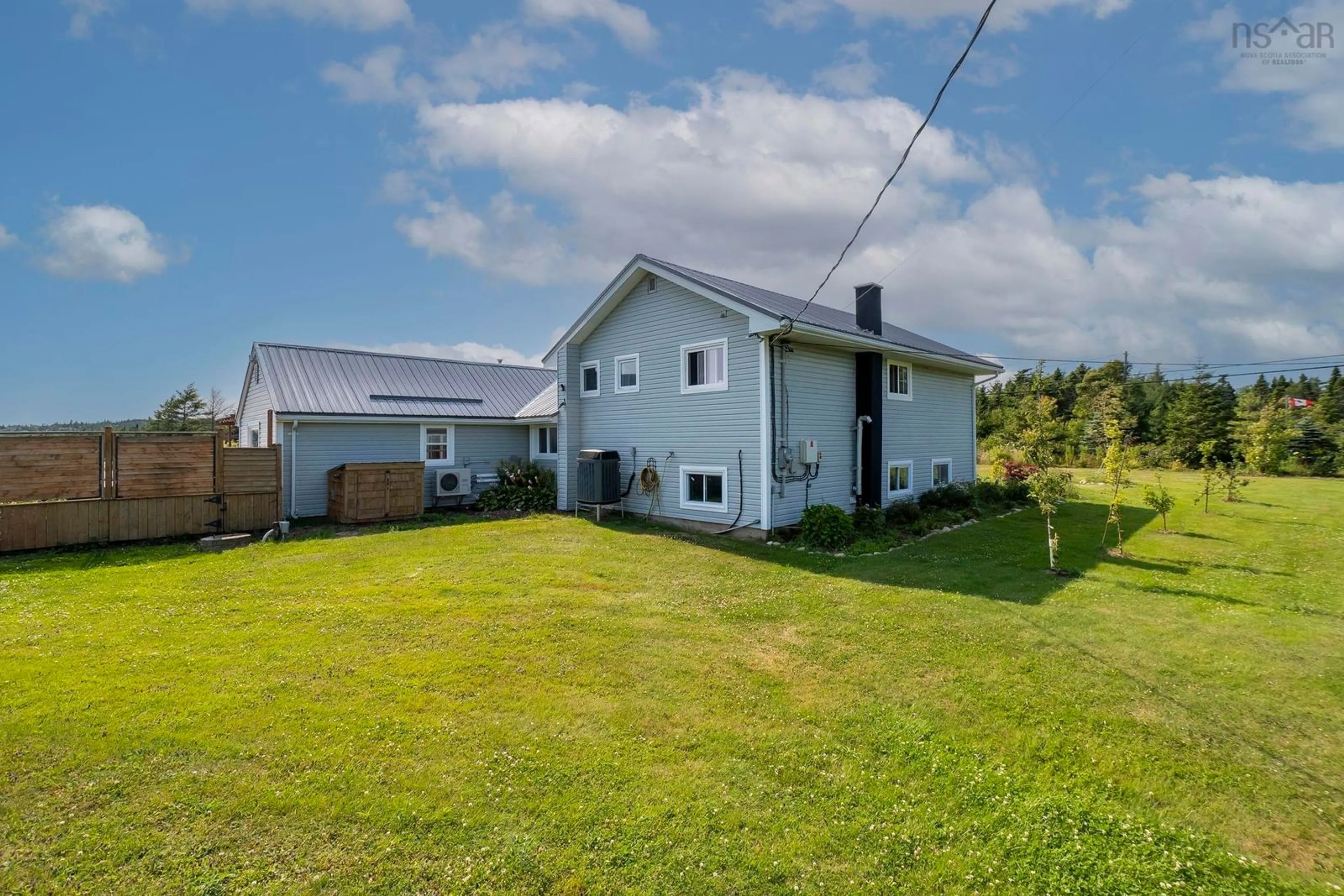 A pic from outside/outdoor area/front of a property/back of a property/a pic from drone, unknown for 1870 Crowell Rd, East Lawrencetown Nova Scotia B2Z 1N9