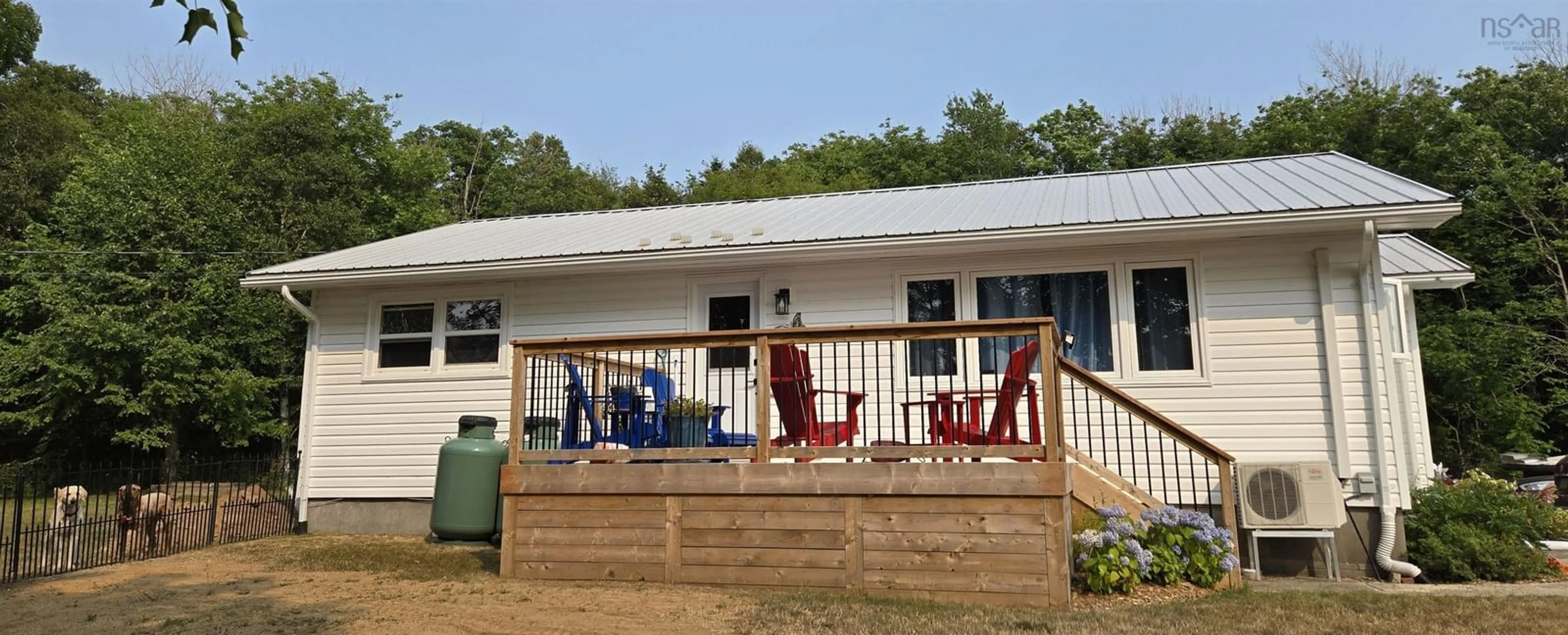 Patio, water/lake/river/ocean view for 4700 Highway 1, Weymouth Nova Scotia B0W 3T0