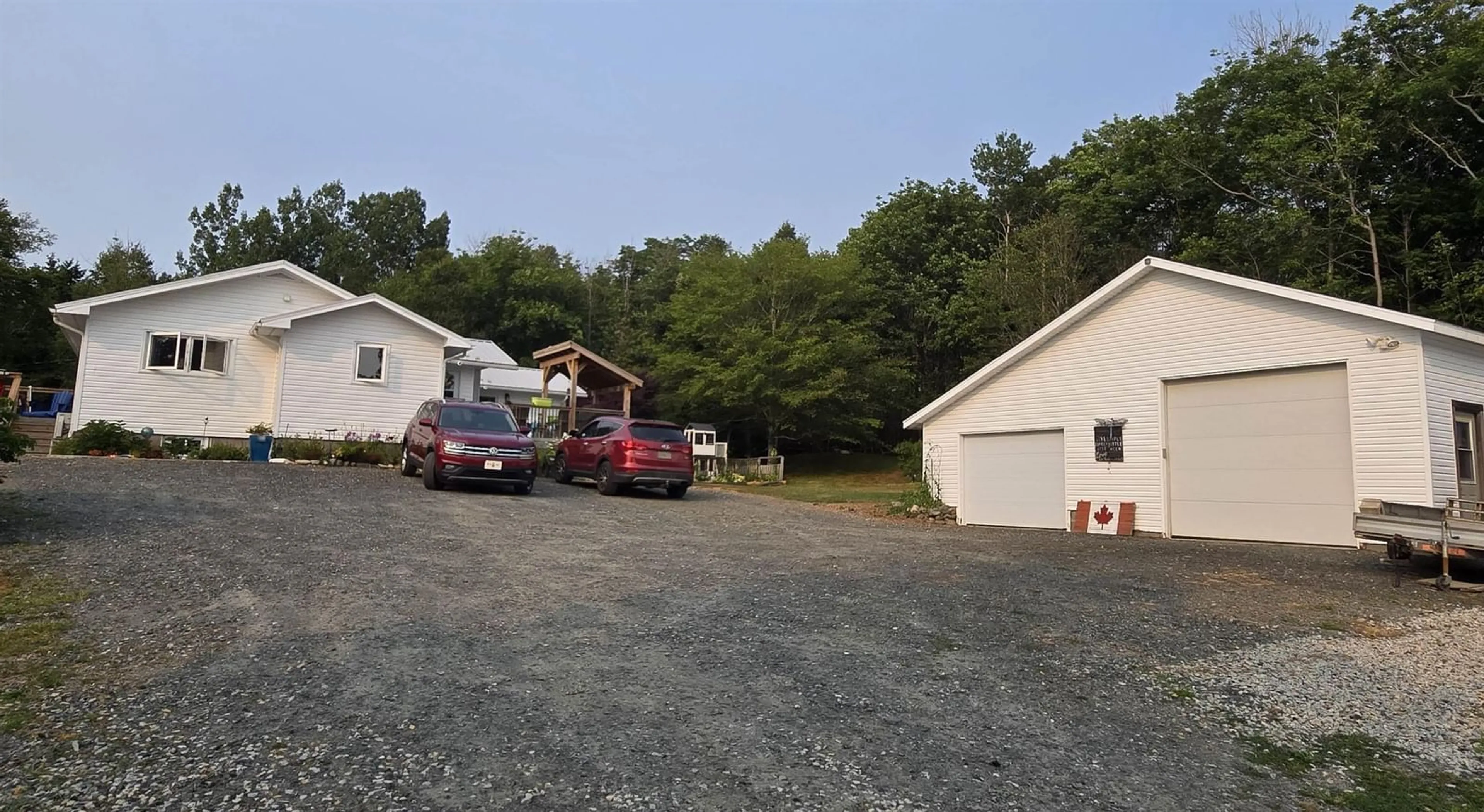 A pic from outside/outdoor area/front of a property/back of a property/a pic from drone, unknown for 4700 Highway 1, Weymouth Nova Scotia B0W 3T0