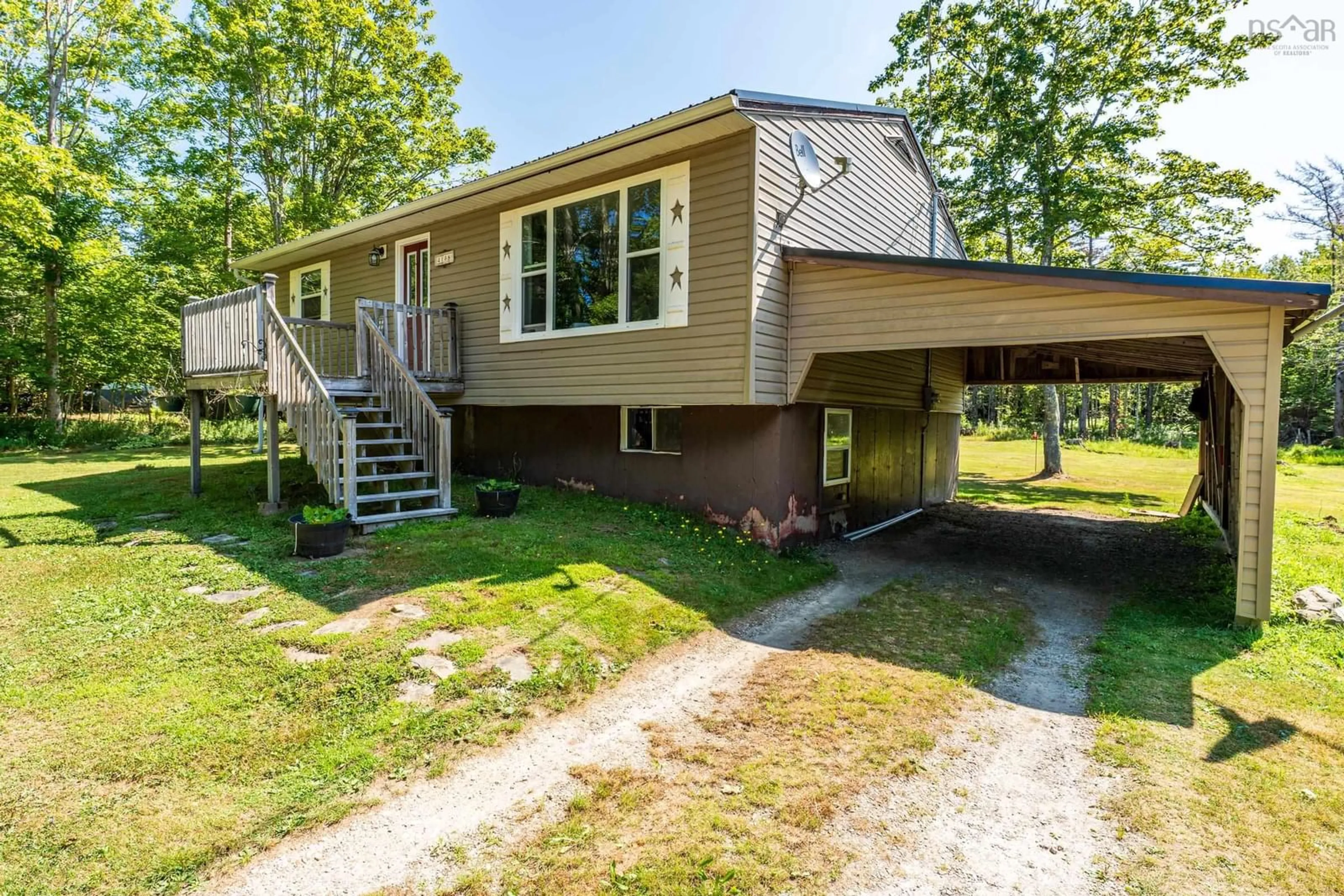 Home with vinyl exterior material, unknown for 2138 Lake George Rd, Lake George Nova Scotia B5A 5L6
