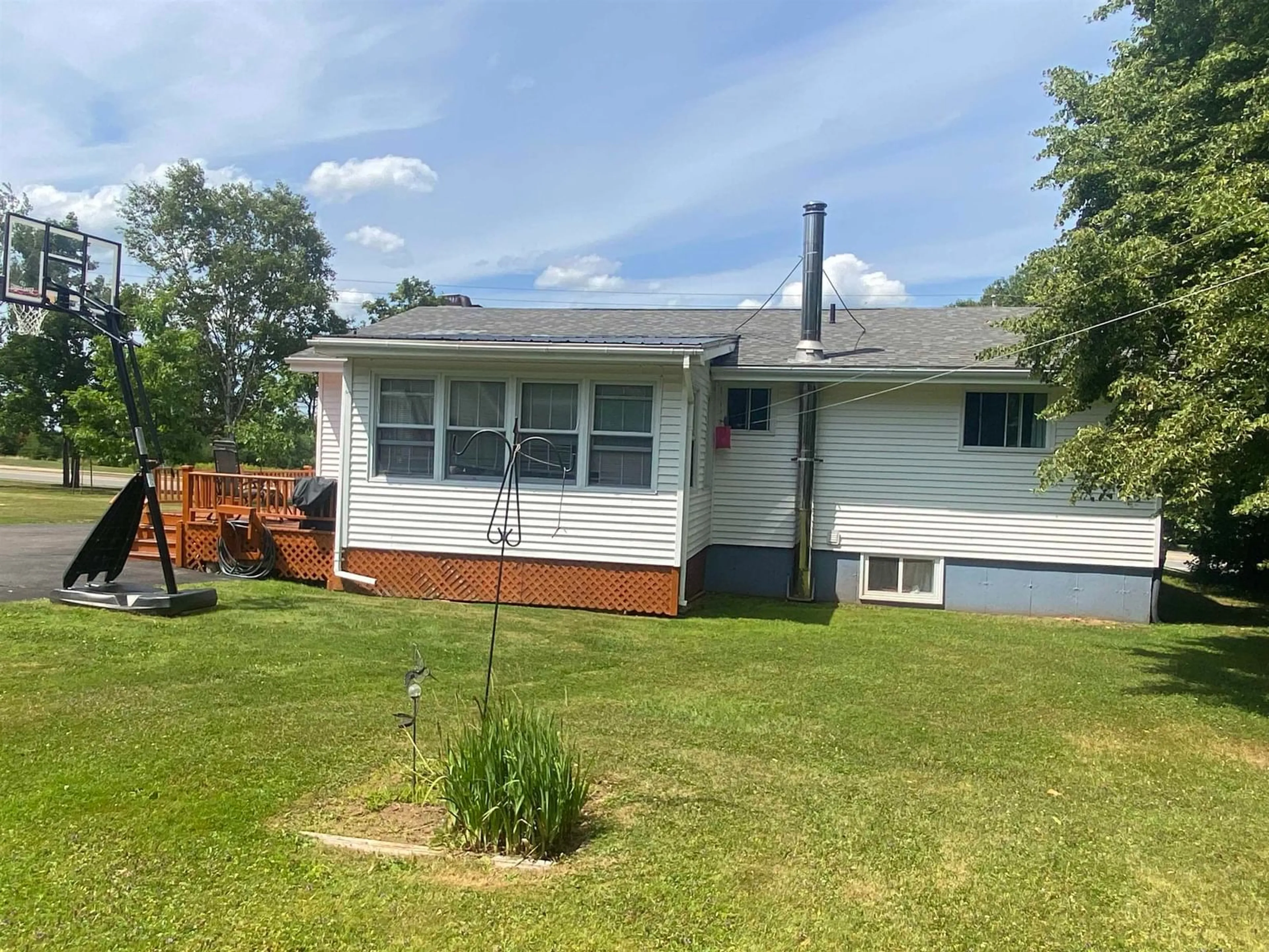 A pic from outside/outdoor area/front of a property/back of a property/a pic from drone, unknown for 348 Pictou Rd, Bible Hill Nova Scotia B2N 2T7