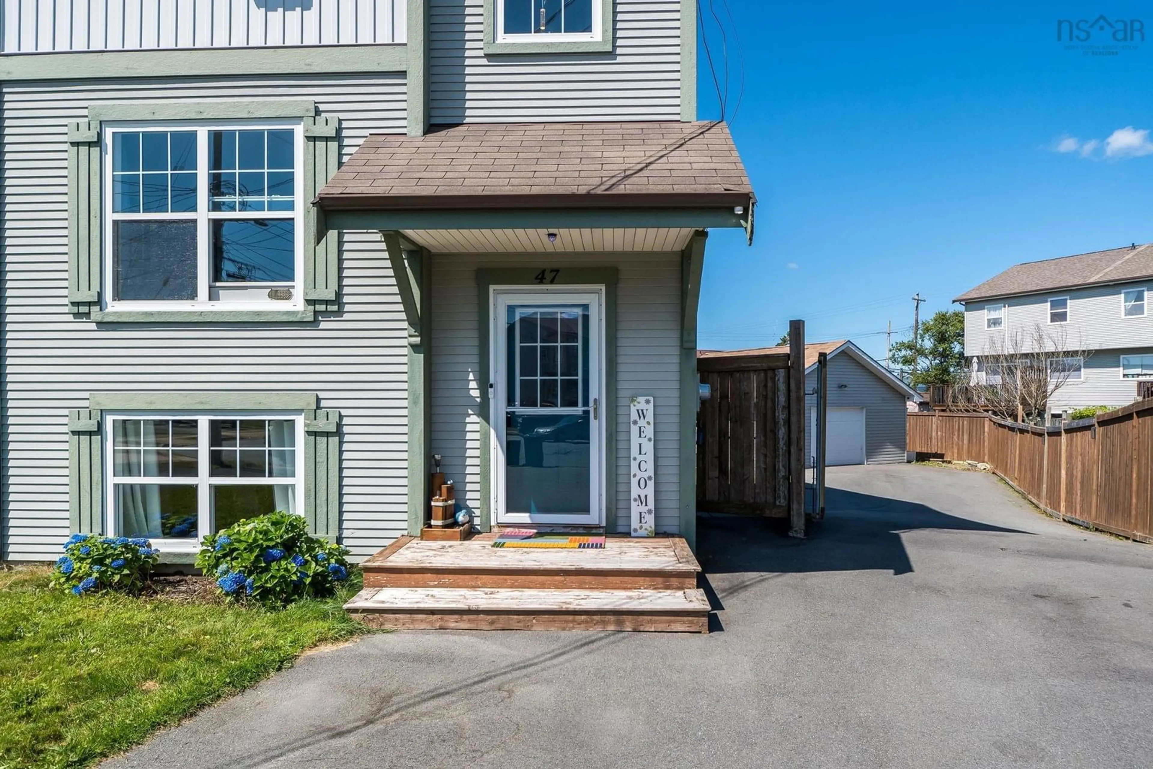 Home with vinyl exterior material, street for 47 Delcraft Crt, Eastern Passage Nova Scotia B3G 0B2