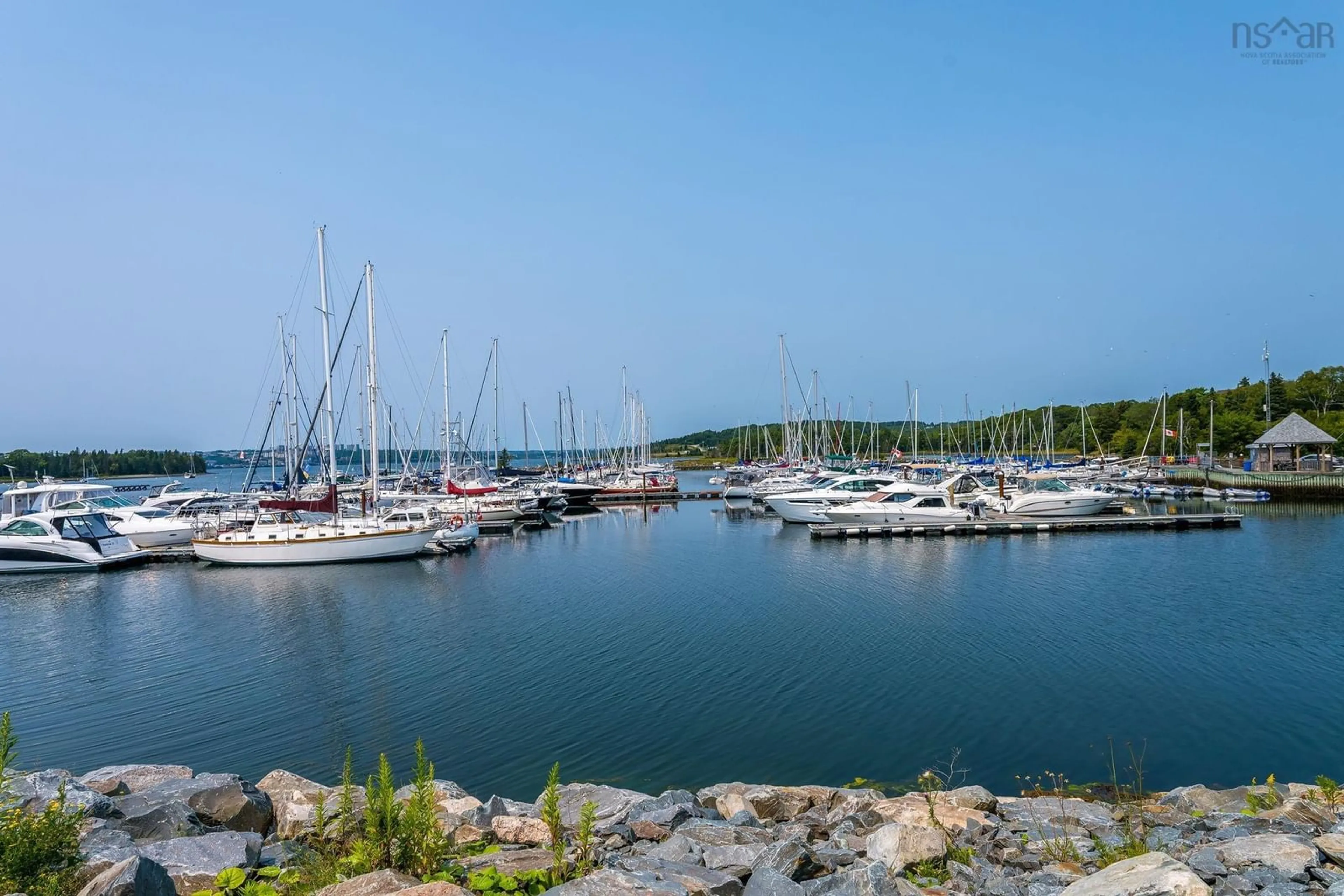 Patio, water/lake/river/ocean view for 72 Seapoint Rd #1704, Dartmouth Nova Scotia B3B 0R8