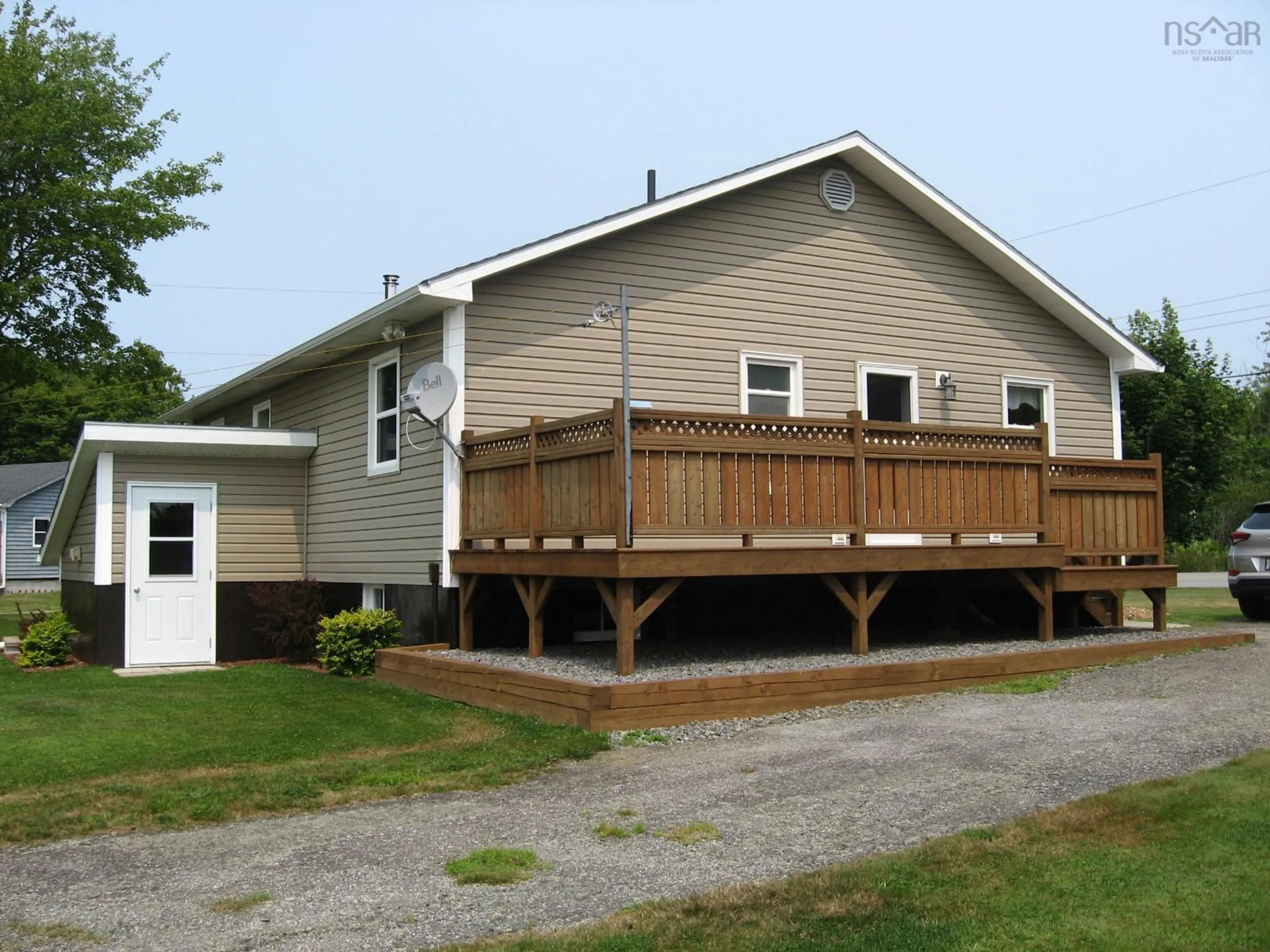 Home with vinyl exterior material, building for 2229 Shore Rd, Western Head Nova Scotia B0T 1K0