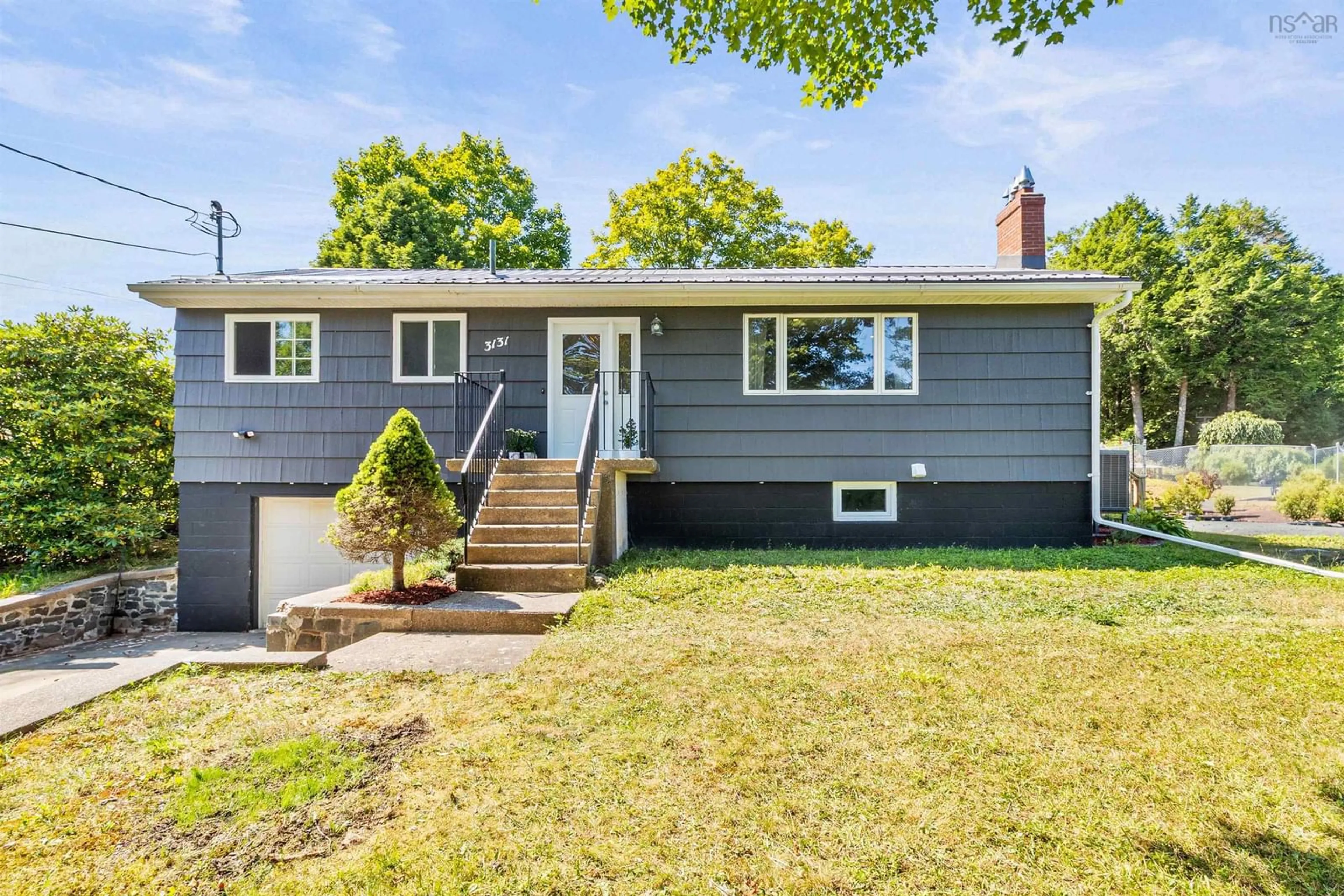 Home with vinyl exterior material, street for 3131 Highway 7, Lake Echo Nova Scotia B3E 1B2