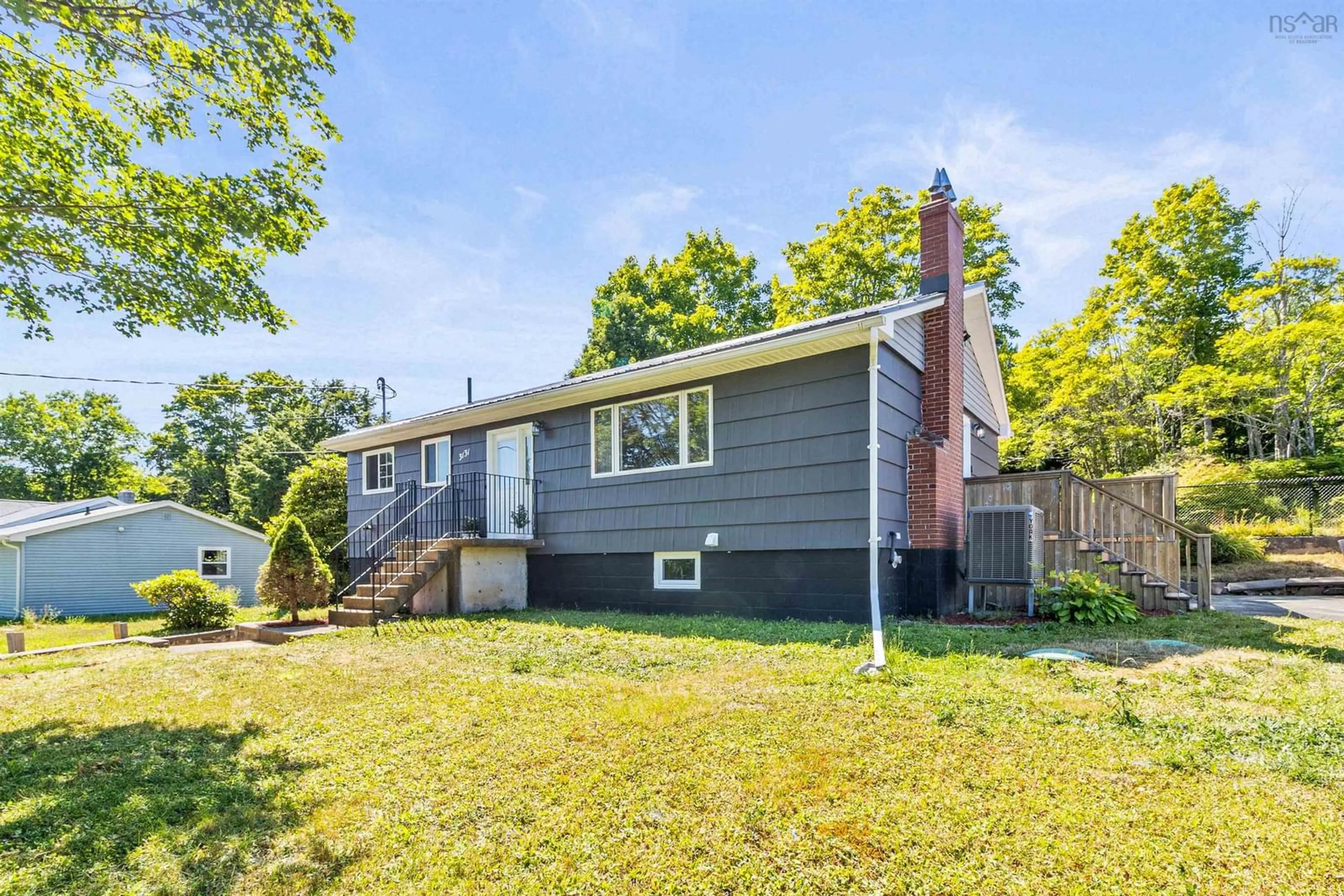 Home with vinyl exterior material, street for 3131 Highway 7, Lake Echo Nova Scotia B3E 1B2