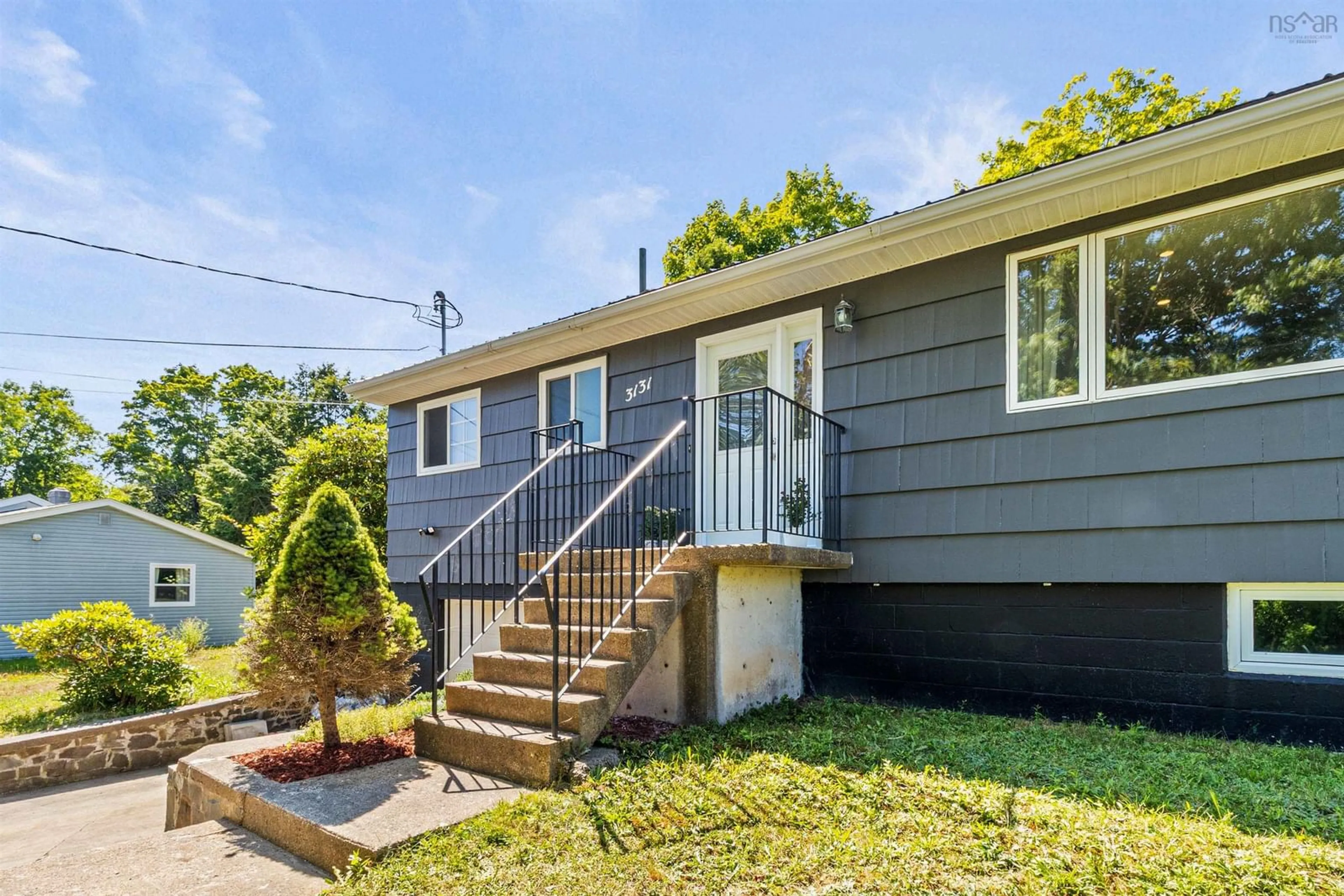 Home with vinyl exterior material, street for 3131 Highway 7, Lake Echo Nova Scotia B3E 1B2