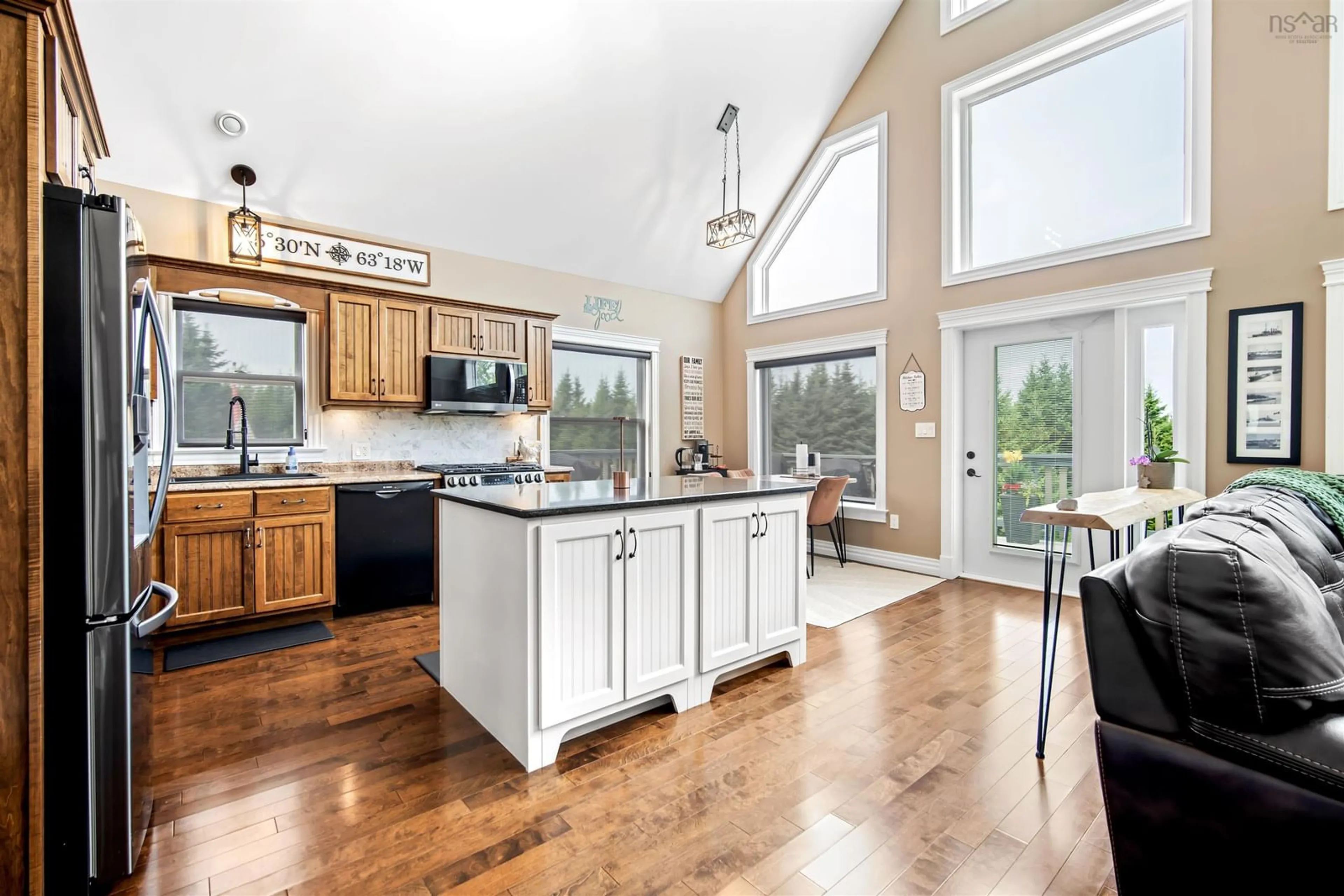 Open concept kitchen, unknown for 2565 Camden Rd, Camden Nova Scotia B6L 3C2