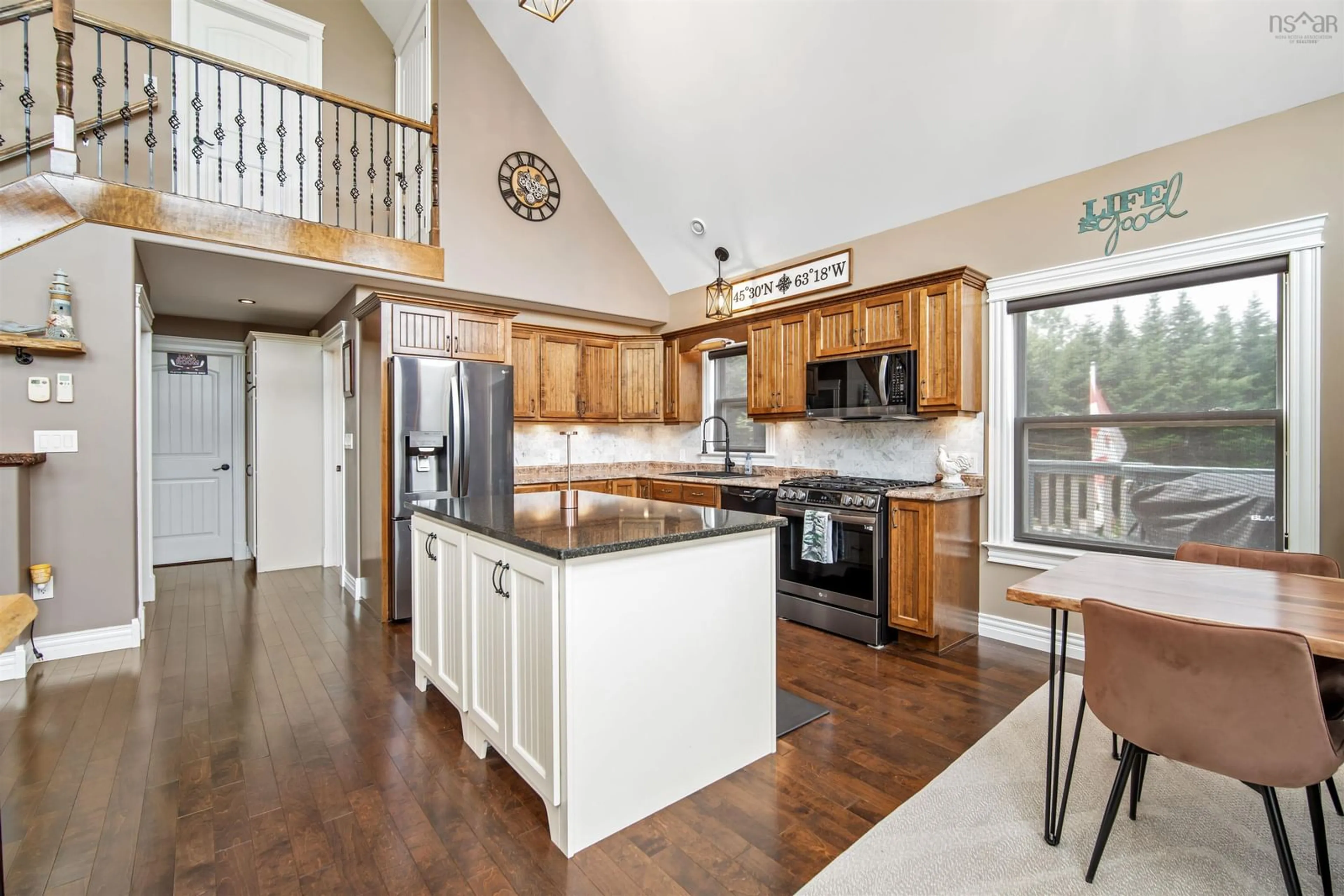 Open concept kitchen, unknown for 2565 Camden Rd, Camden Nova Scotia B6L 3C2