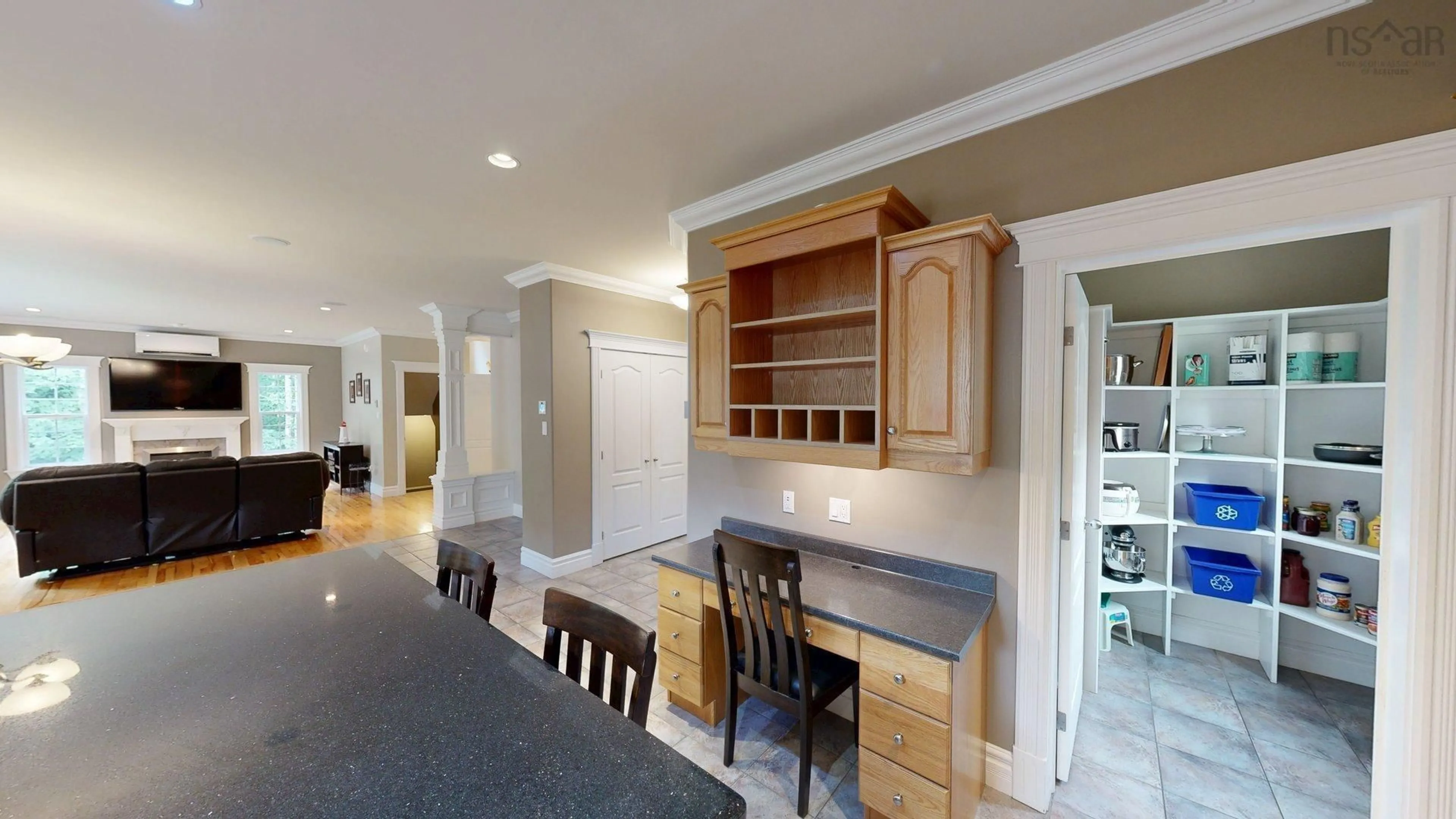 Open concept kitchen, unknown for 1387 Elise Victoria Drive, Windsor Junction Nova Scotia B2T 1V3