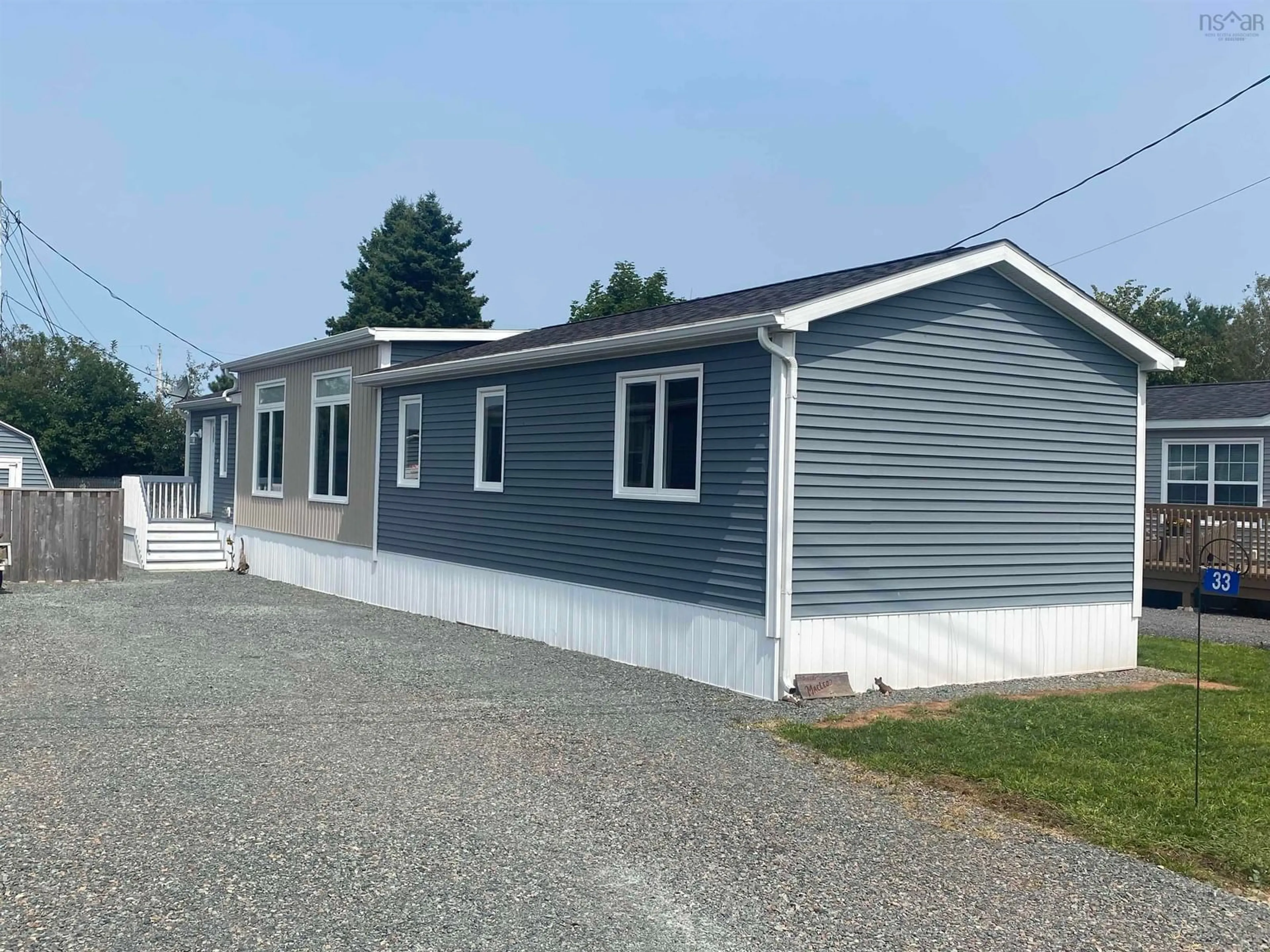 Home with vinyl exterior material, building for 33 Joseph Dr, Bible Hill Nova Scotia B2N 0G3
