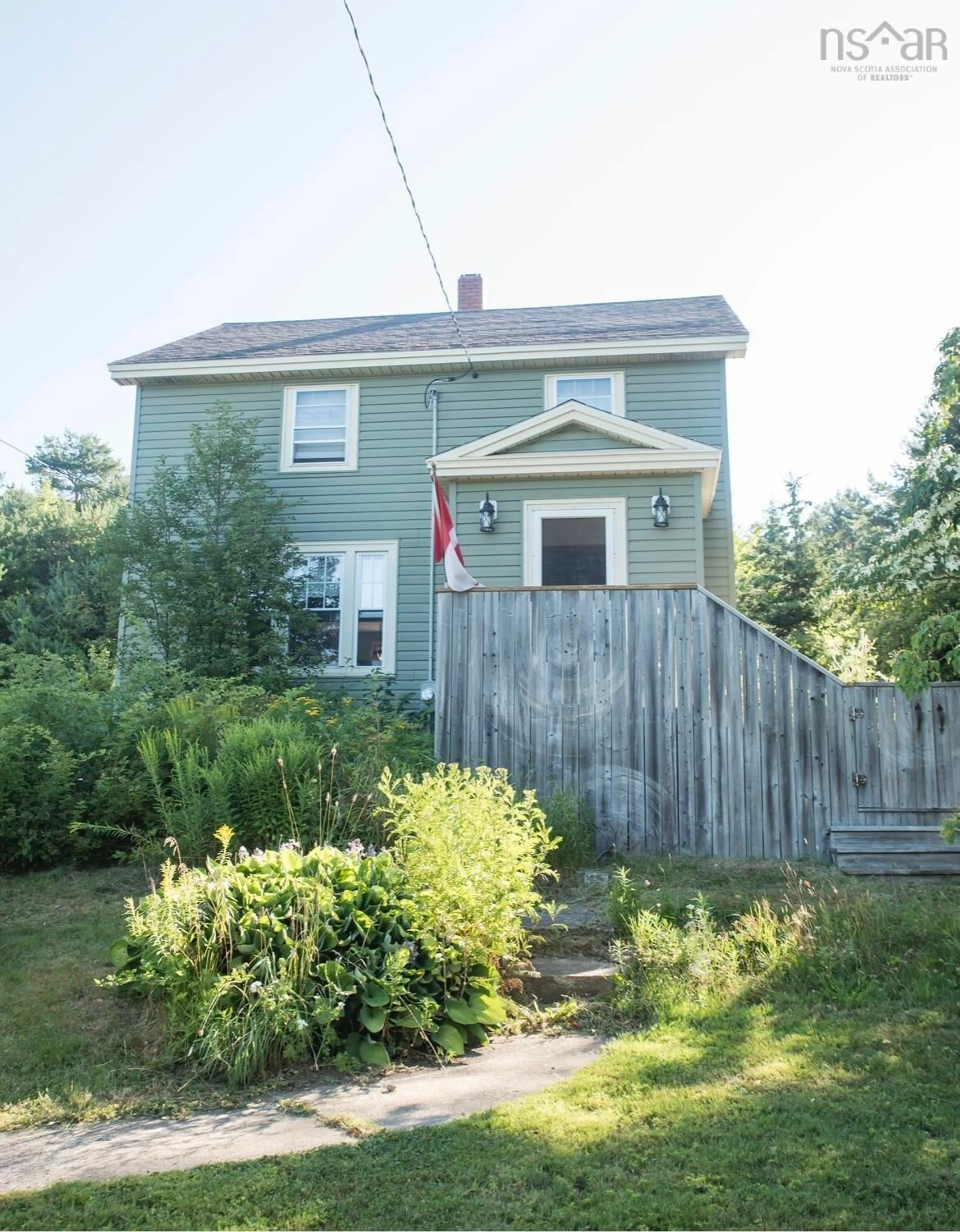 A pic from outside/outdoor area/front of a property/back of a property/a pic from drone, street for 2042 Highway 28, South Bar Nova Scotia B1N 3H6