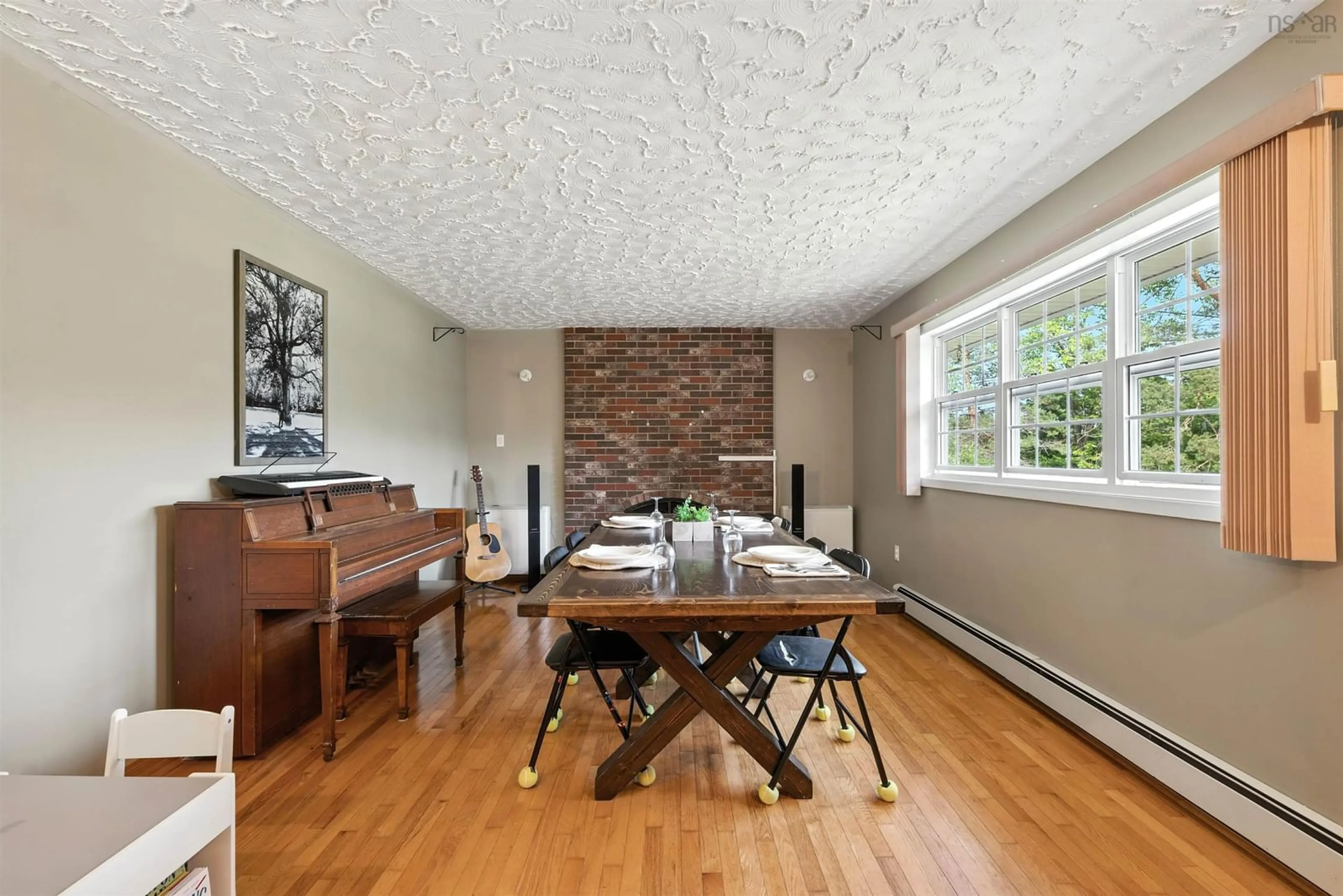 Dining room, wood/laminate floor for 28 Frederick Lane, Beaver Bank Nova Scotia B4G 1C1