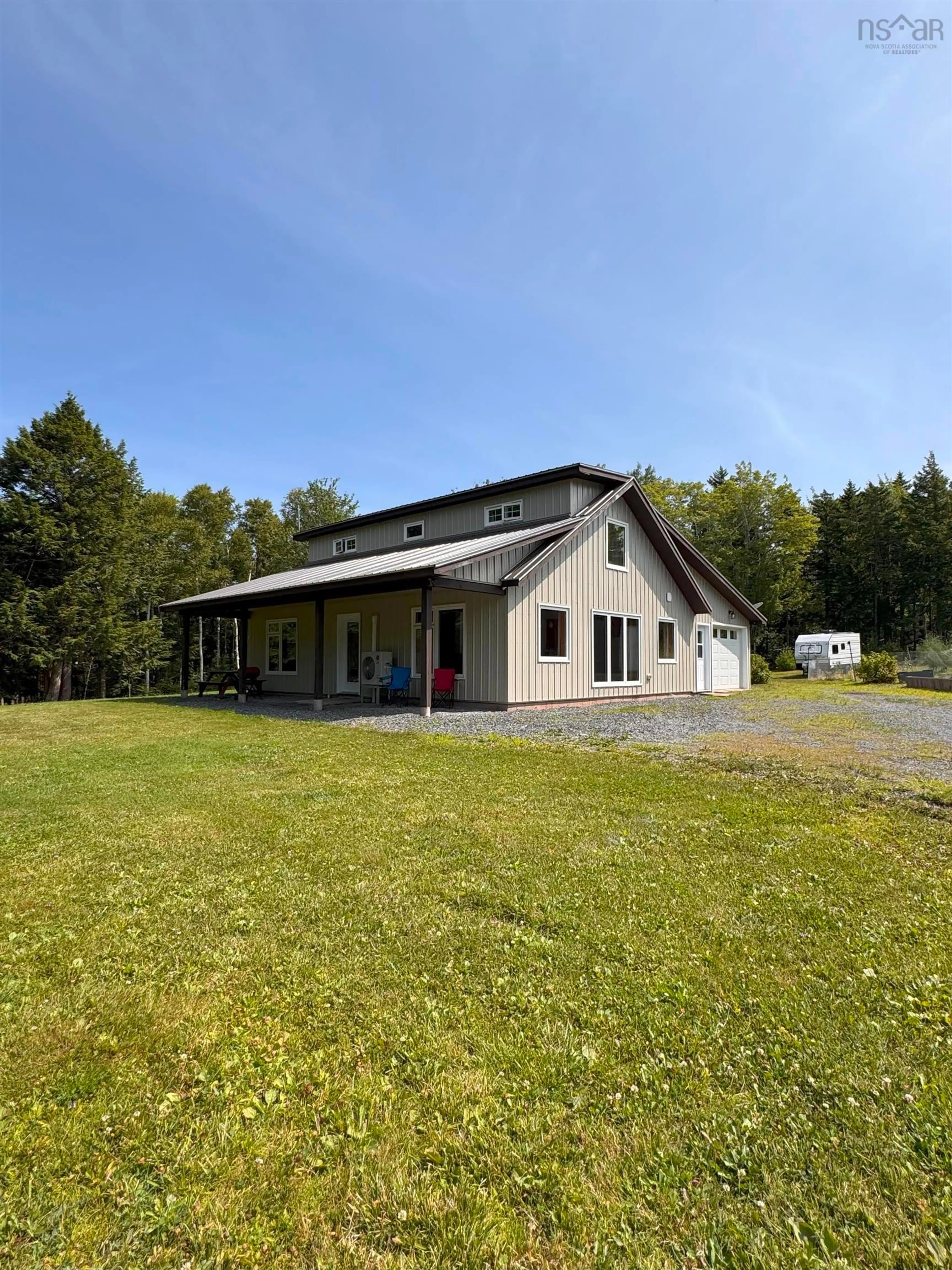 A pic from outside/outdoor area/front of a property/back of a property/a pic from drone, building for 1713 Loganville Rd, Diamond Nova Scotia B0K 1R0