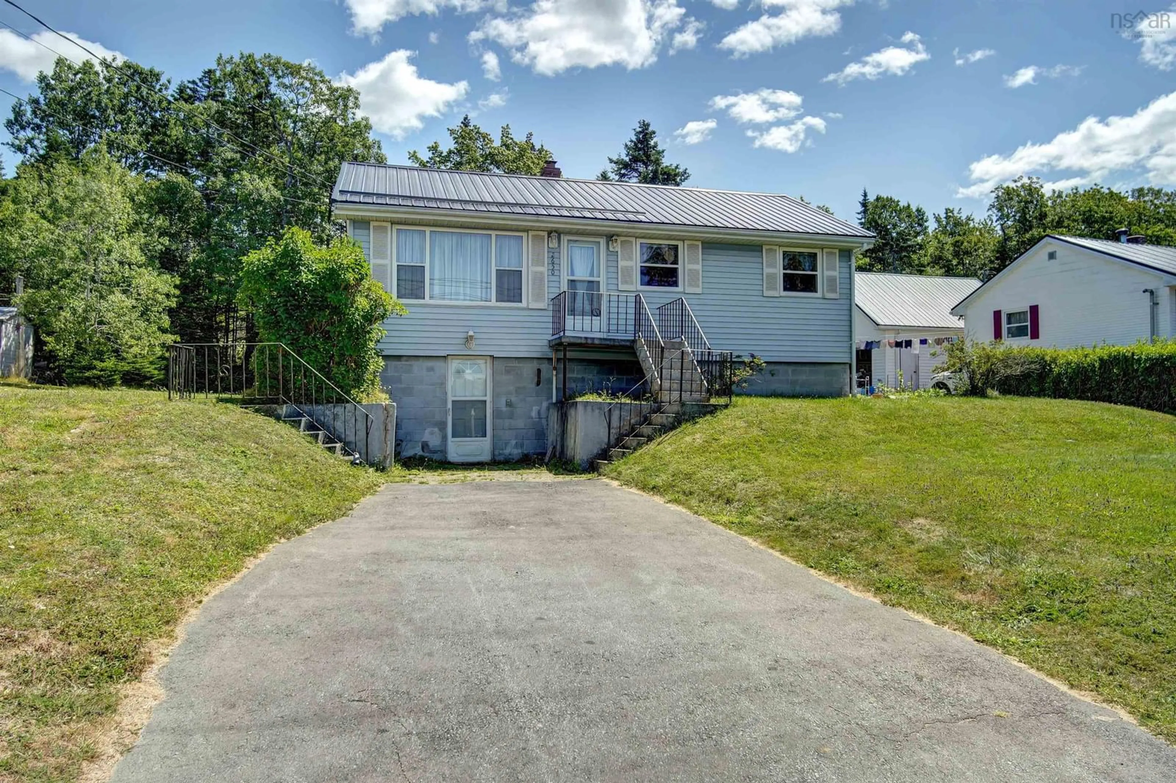 A pic from outside/outdoor area/front of a property/back of a property/a pic from drone, street for 2650 Prospect Rd, Whites Lake Nova Scotia B3T 1V6