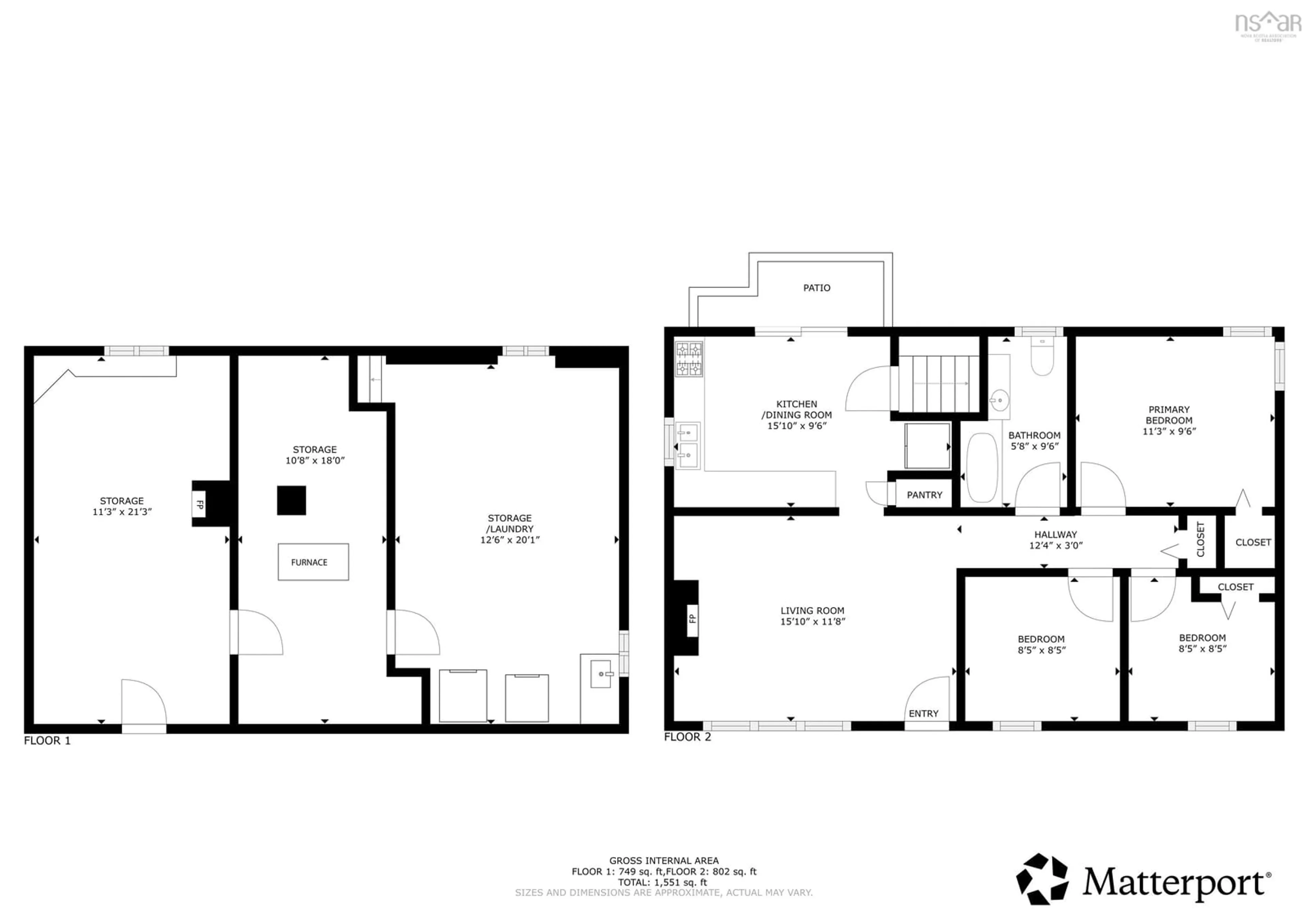 Floor plan for 2650 Prospect Rd, Whites Lake Nova Scotia B3T 1V6