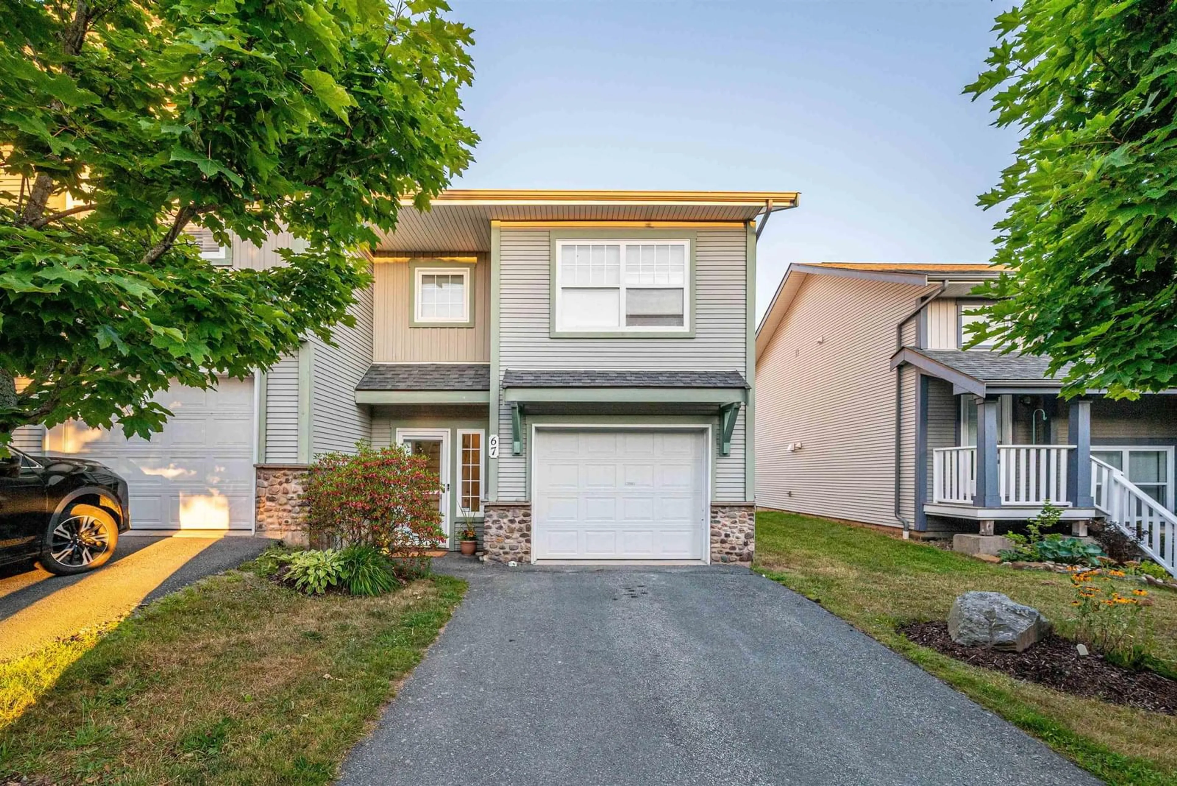 Home with vinyl exterior material, street for 67 Sailors Trail, Eastern Passage Nova Scotia B3G 0A7