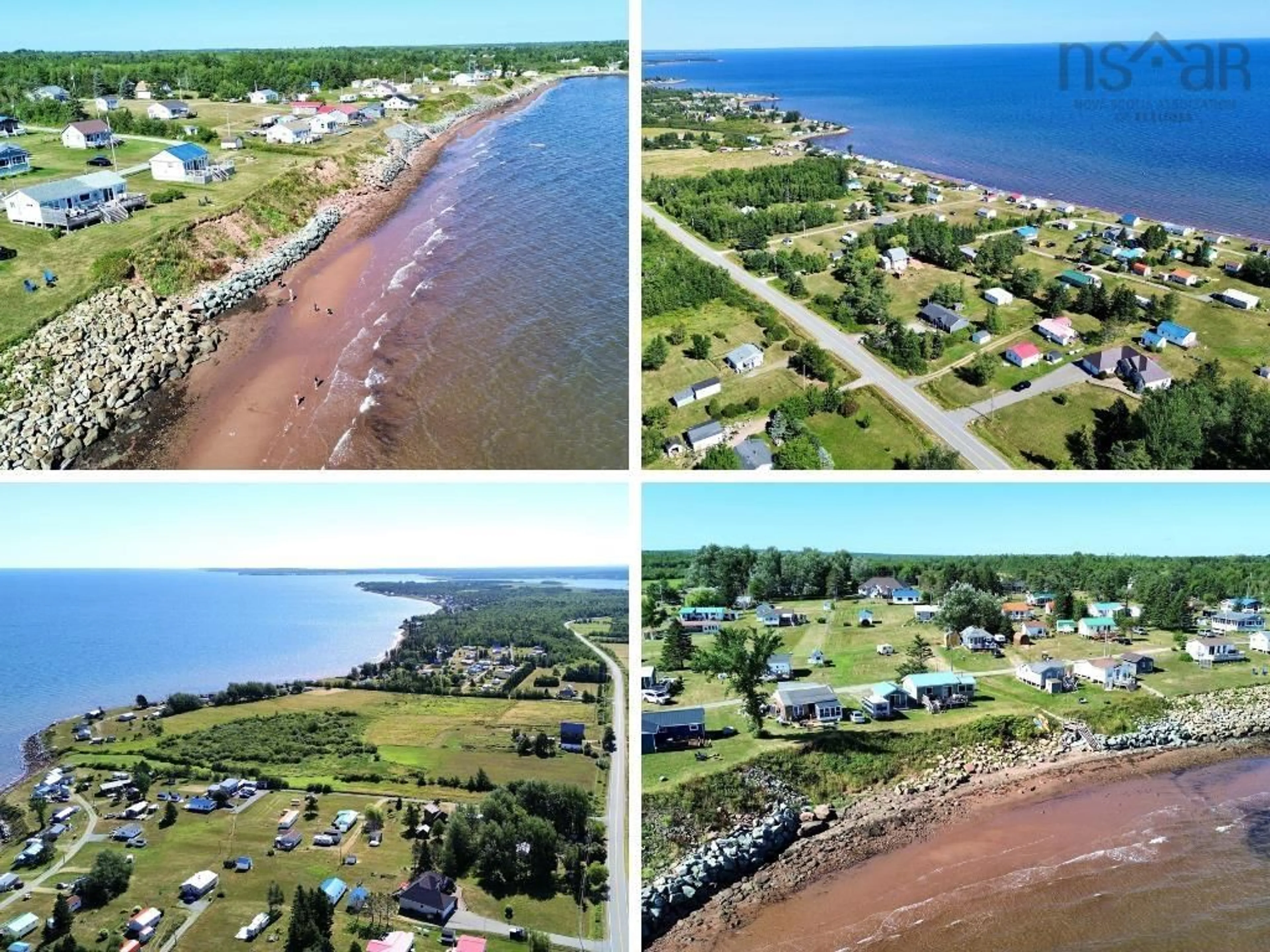 A pic from outside/outdoor area/front of a property/back of a property/a pic from drone, water/lake/river/ocean view for 9345 366 Hwy, Port Howe Nova Scotia B0K 1K0