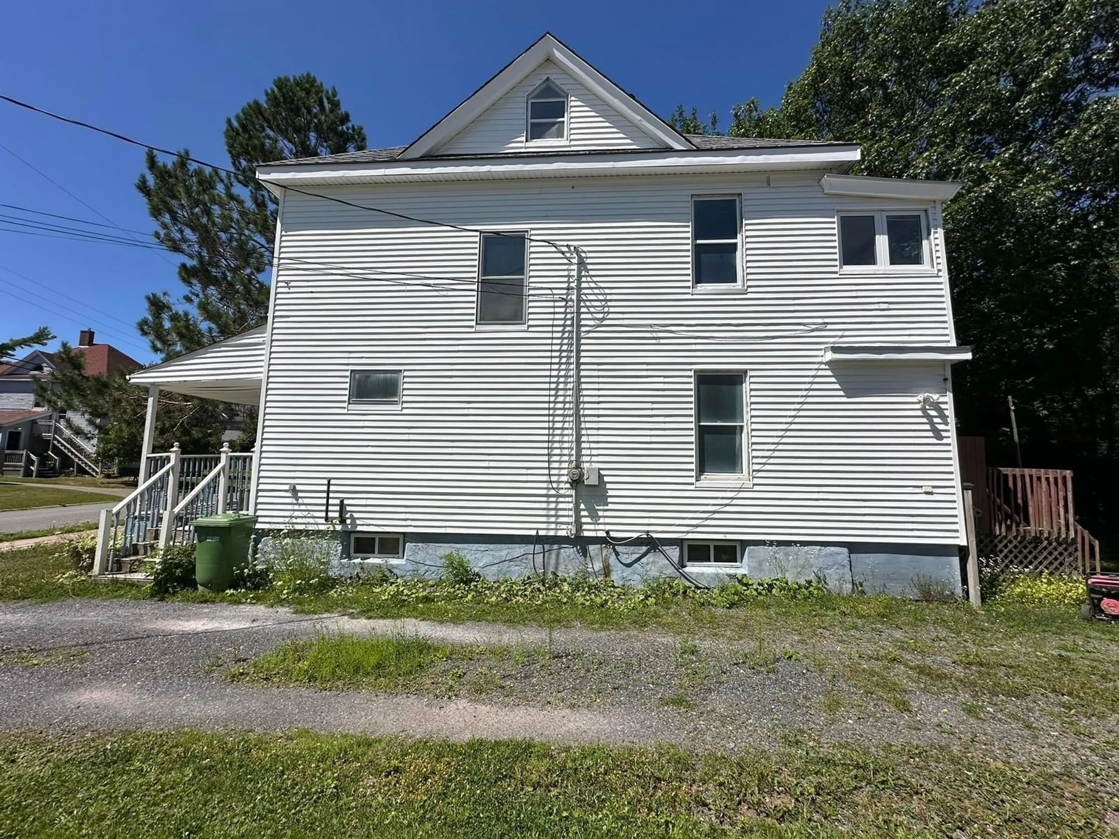 A pic from outside/outdoor area/front of a property/back of a property/a pic from drone, building for 12 Fairview Ave, Stellarton Nova Scotia B0K 1S0