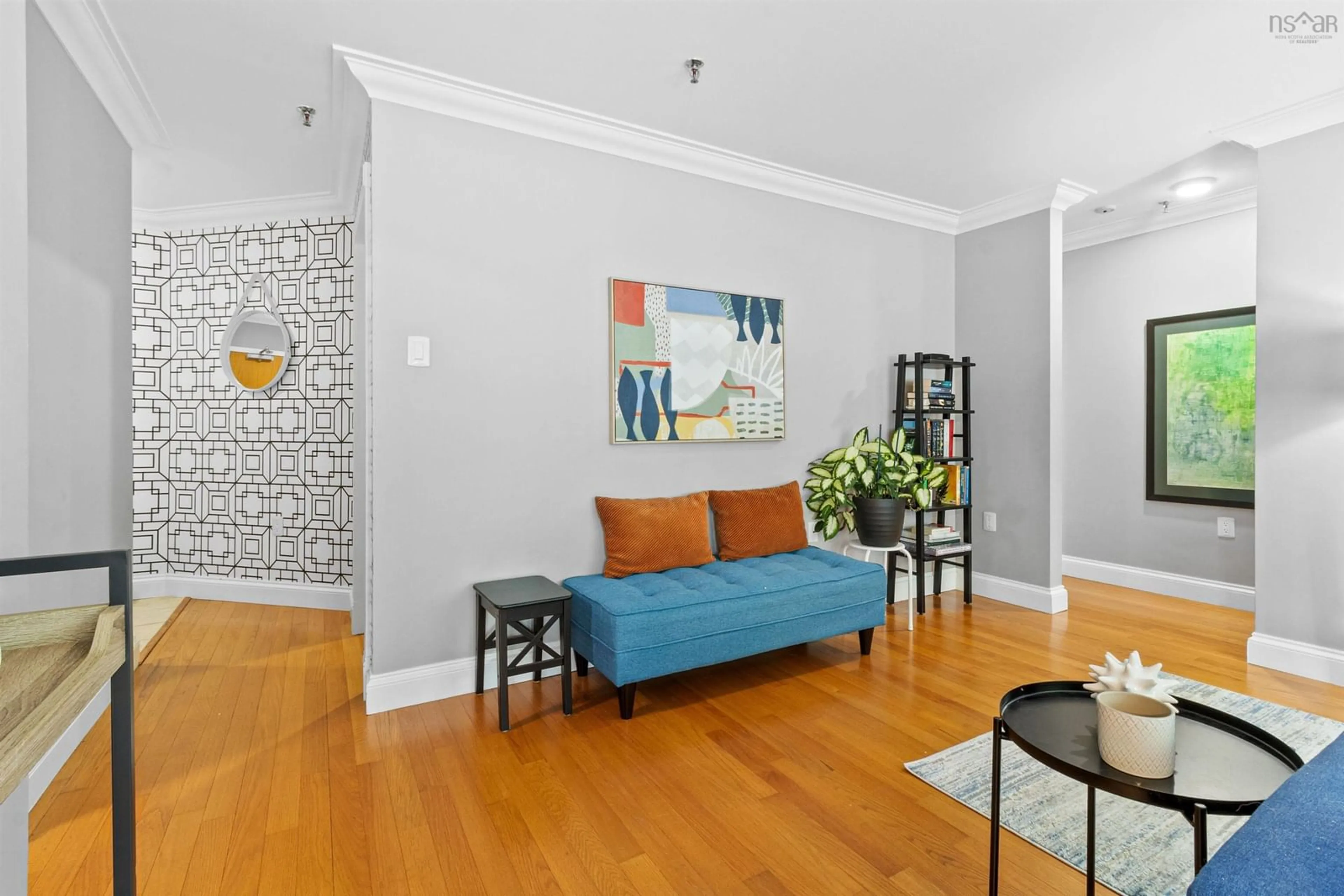 Living room with furniture, unknown for 40 Chelton Woods Lane #202, Halifax Nova Scotia B3M 3V2