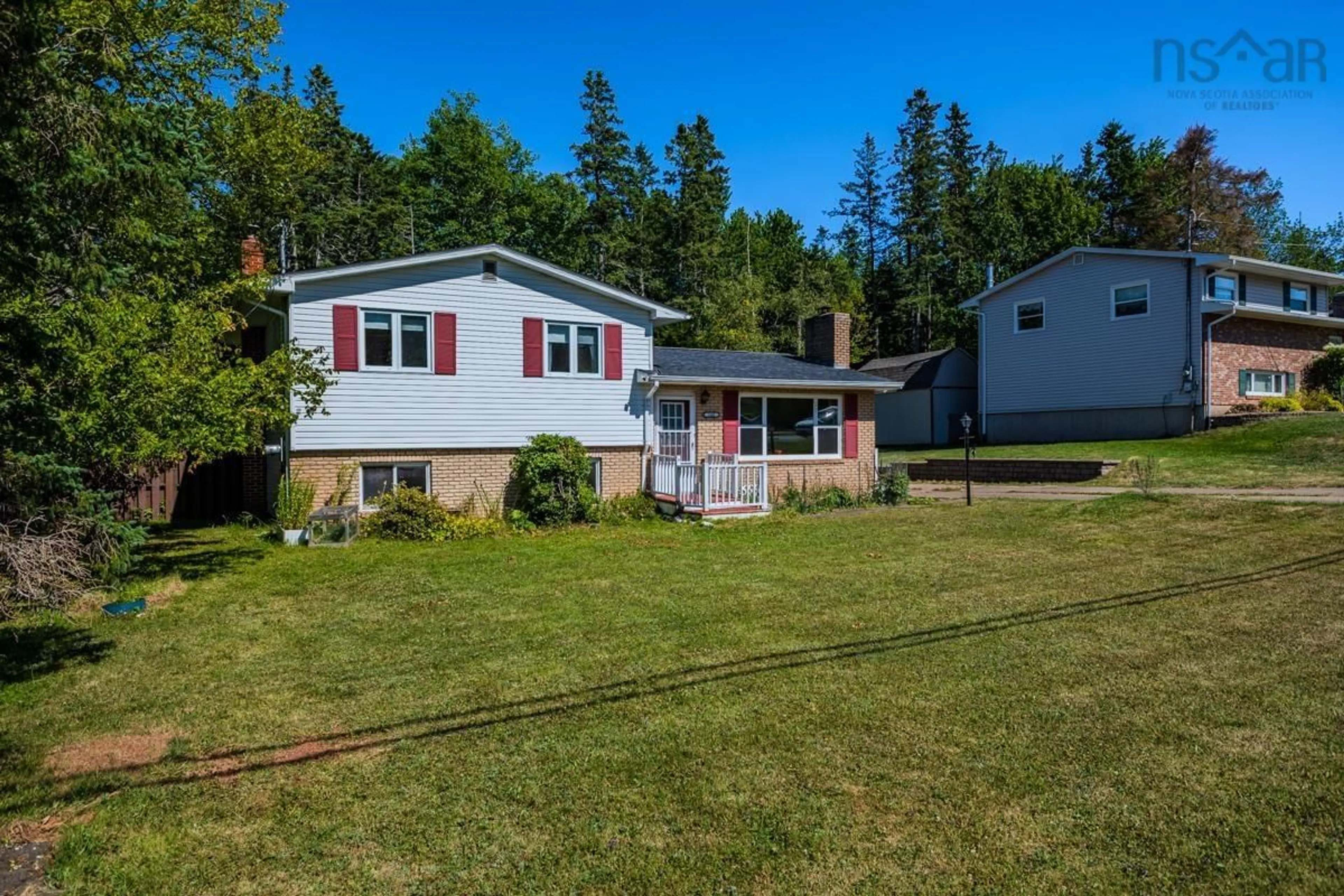 A pic from outside/outdoor area/front of a property/back of a property/a pic from drone, unknown for 140 Spruce Dr, Salmon River Nova Scotia B2N 5R5