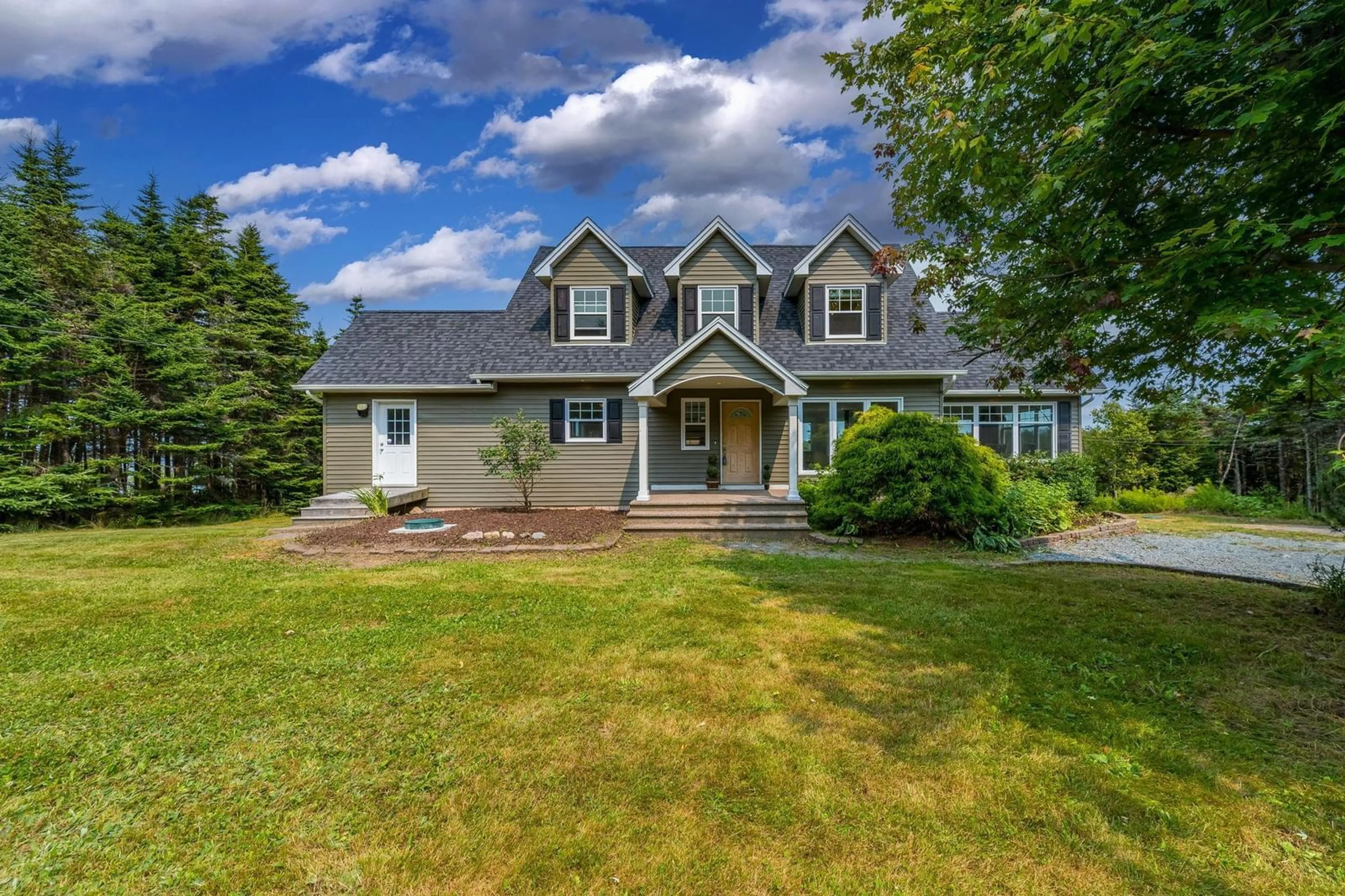 Home with vinyl exterior material, street for 88 Inverary Point Lane, West Porters Lake Nova Scotia B3E 1N4