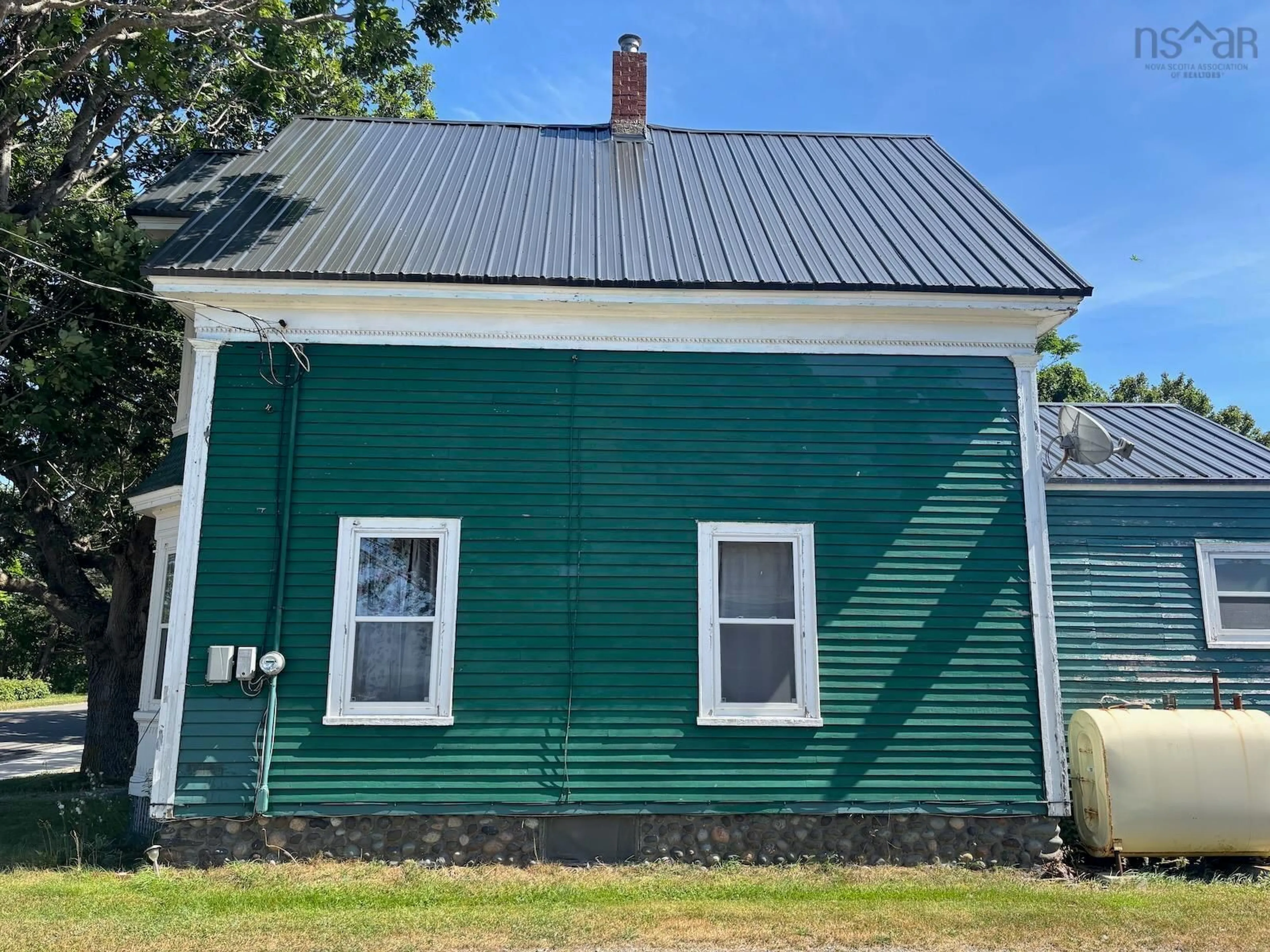 Home with vinyl exterior material, building for 168 Peter Dugas Rd, Meteghan Nova Scotia B0W 2J0