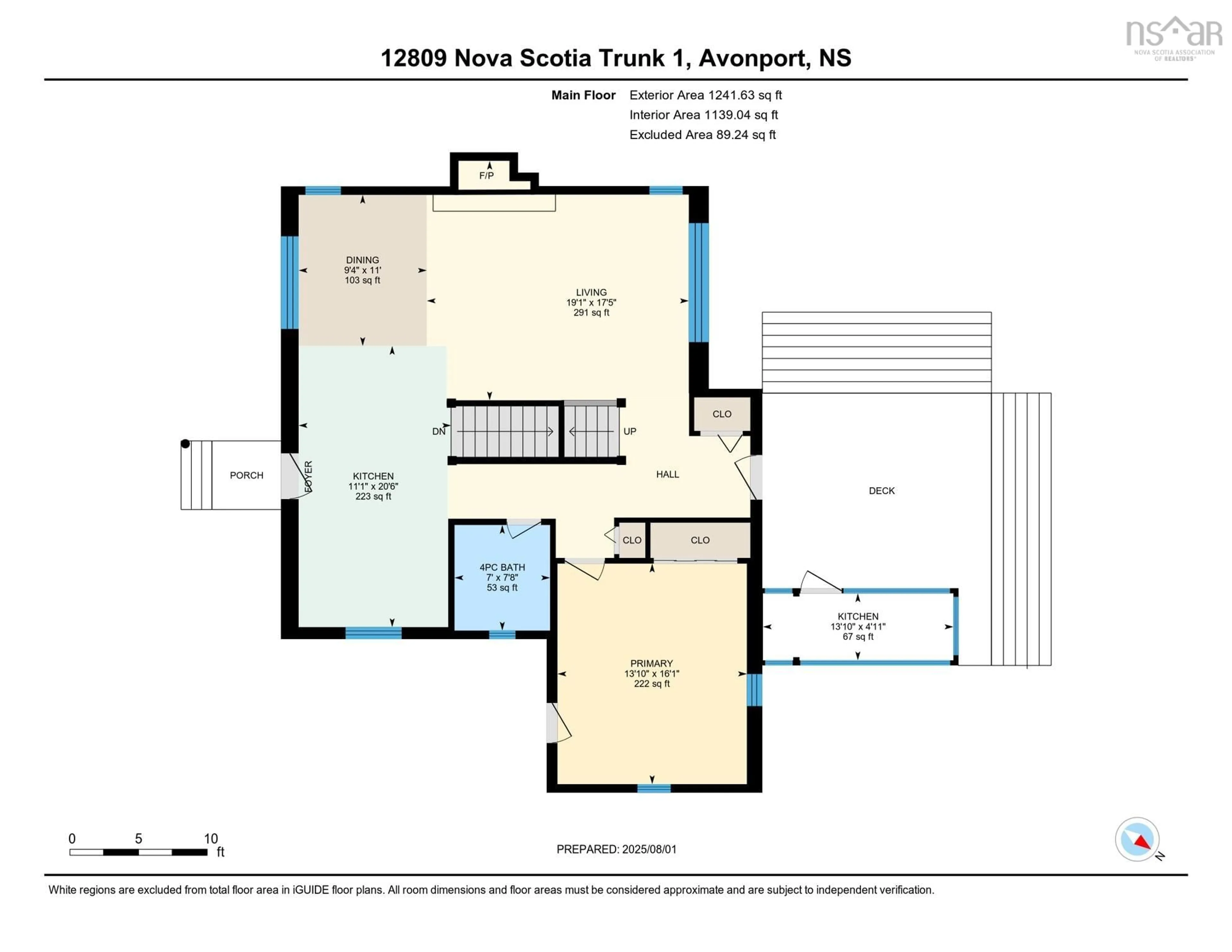 Floor plan for 12809 1 Hwy, Avonport Nova Scotia B0P 1P0