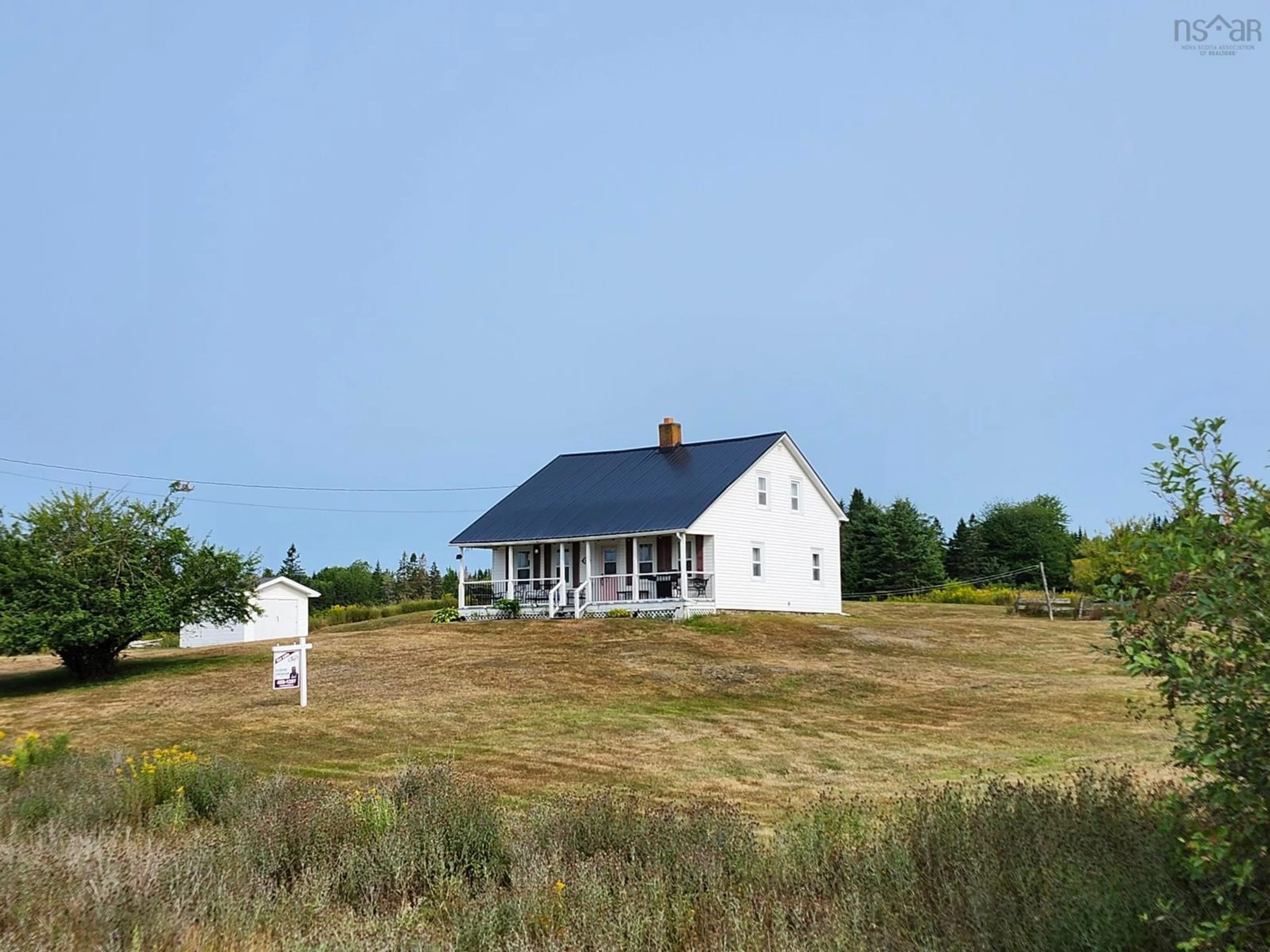 A pic from outside/outdoor area/front of a property/back of a property/a pic from drone, building for 1262 Pembroke Rd, Upper Stewiacke Nova Scotia B0N 2P0