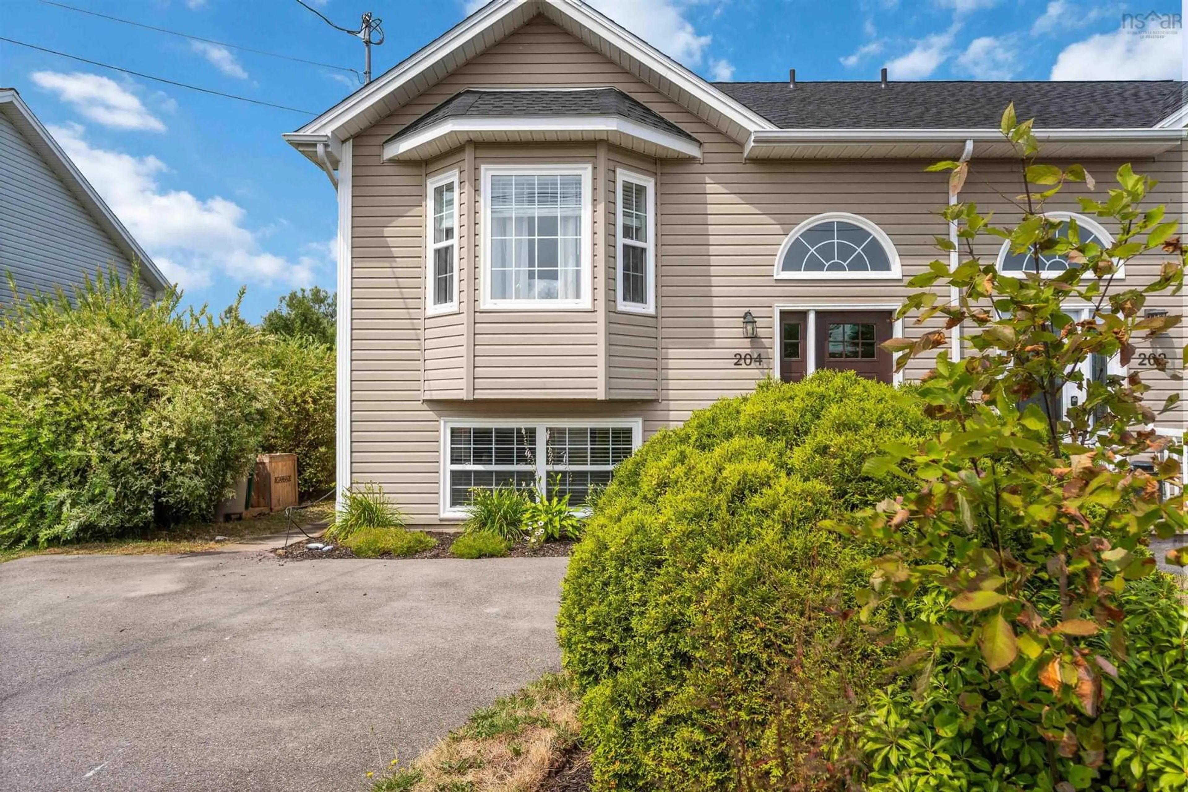 Home with vinyl exterior material, street for 204 Payzant Dr, Windsor Nova Scotia B0N 2T0